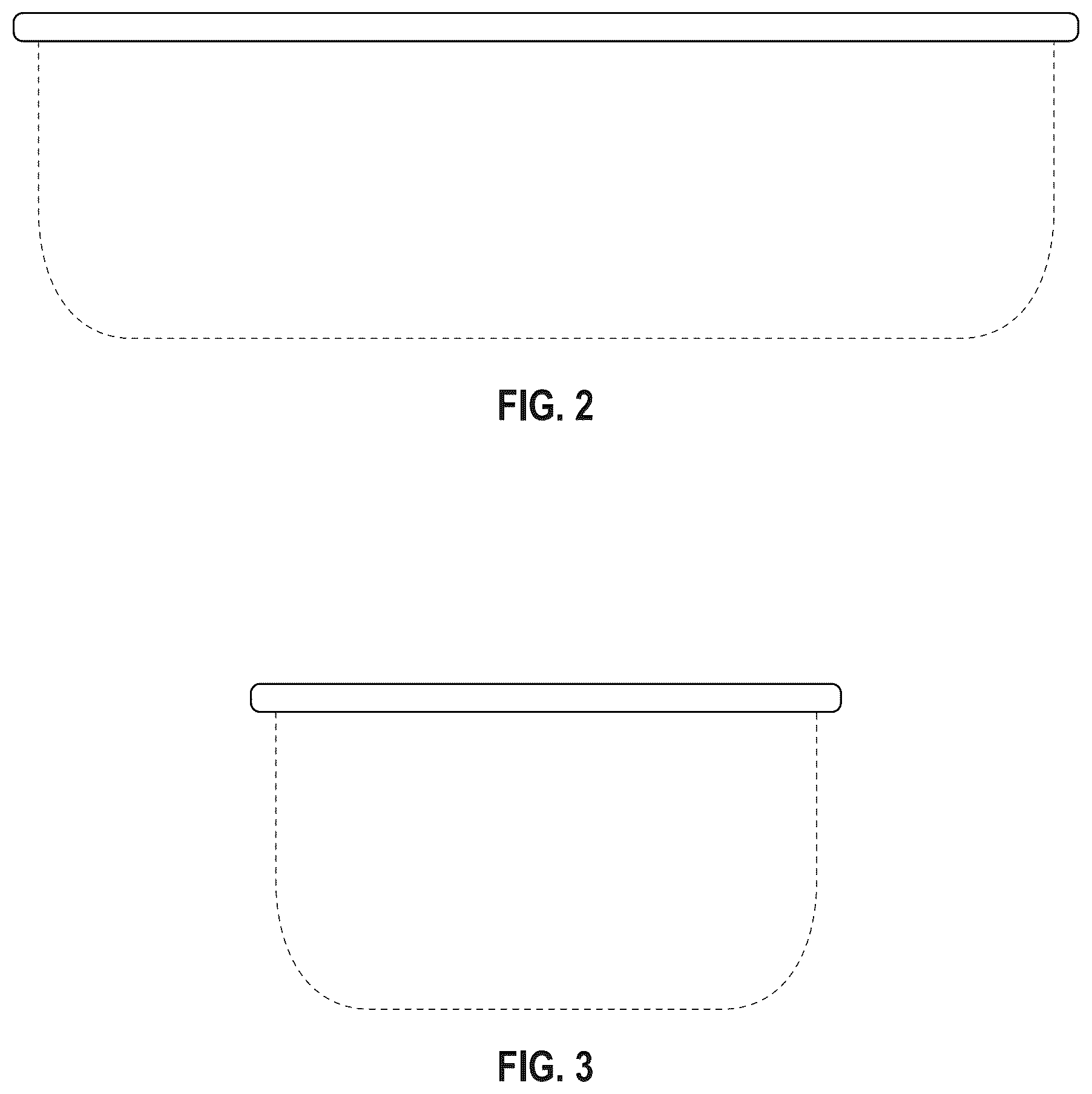 Patent USD1124754 Figure 2 – Loaf pan