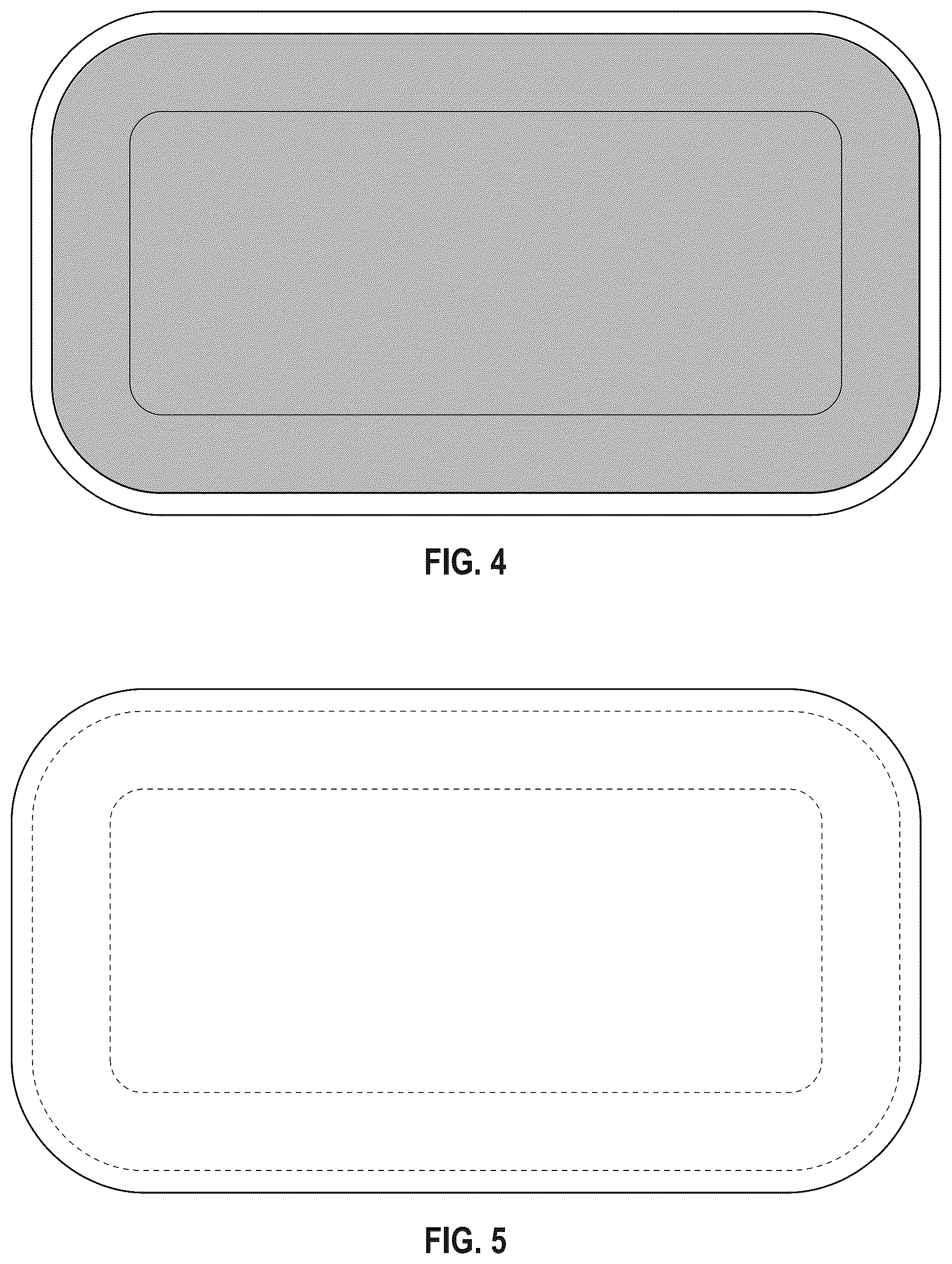 Patent USD1124754 Figure 3 – Loaf pan