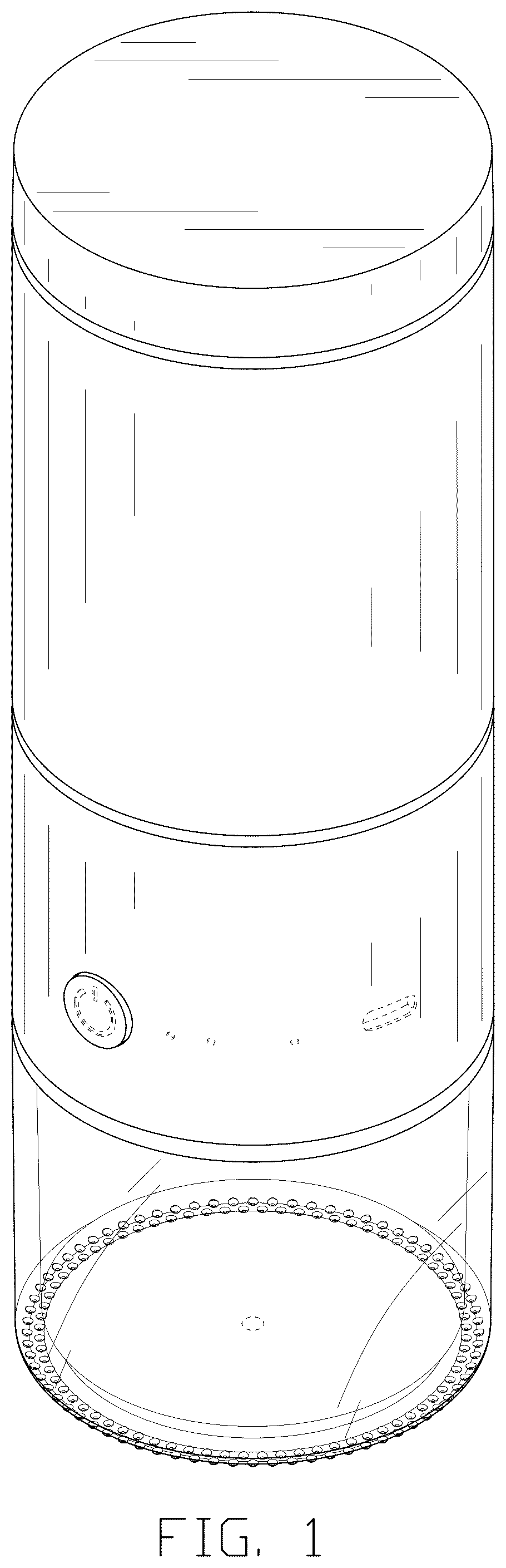 Patent USD1124755 Figure 1 – Electric coffee grinder