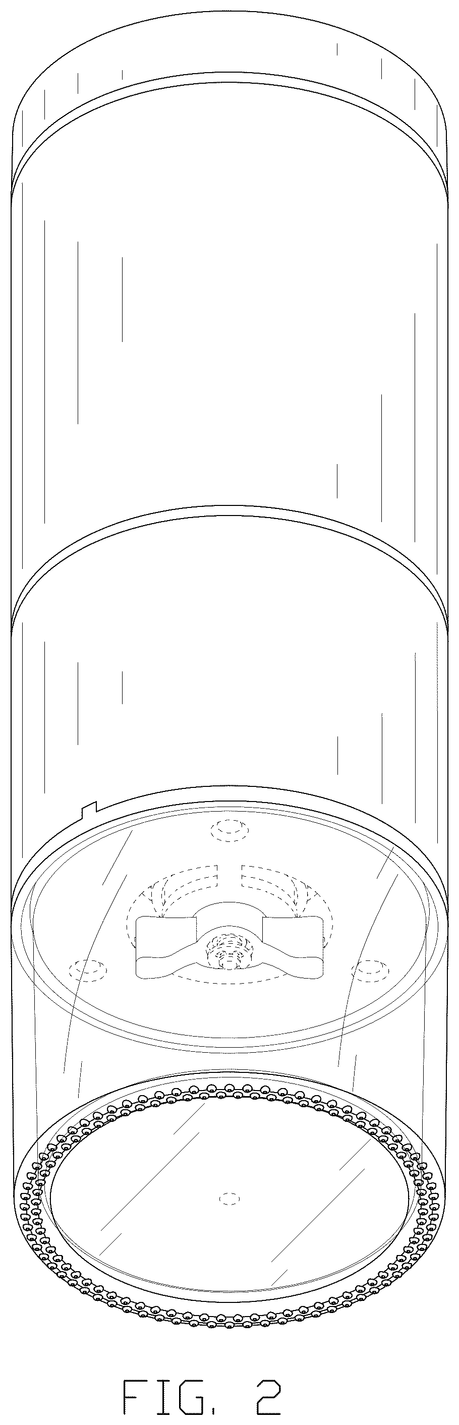 Patent USD1124755 Figure 2 – Electric coffee grinder