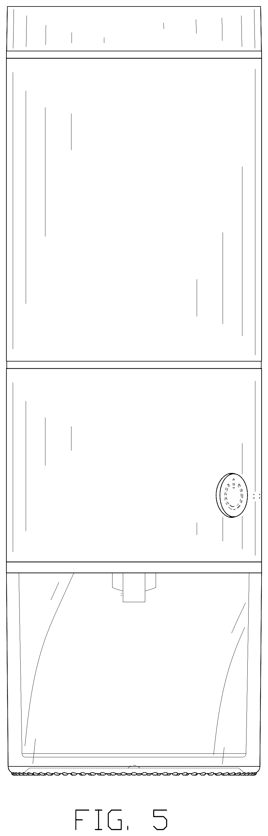 Patent USD1124755 Figure 5 – Electric coffee grinder