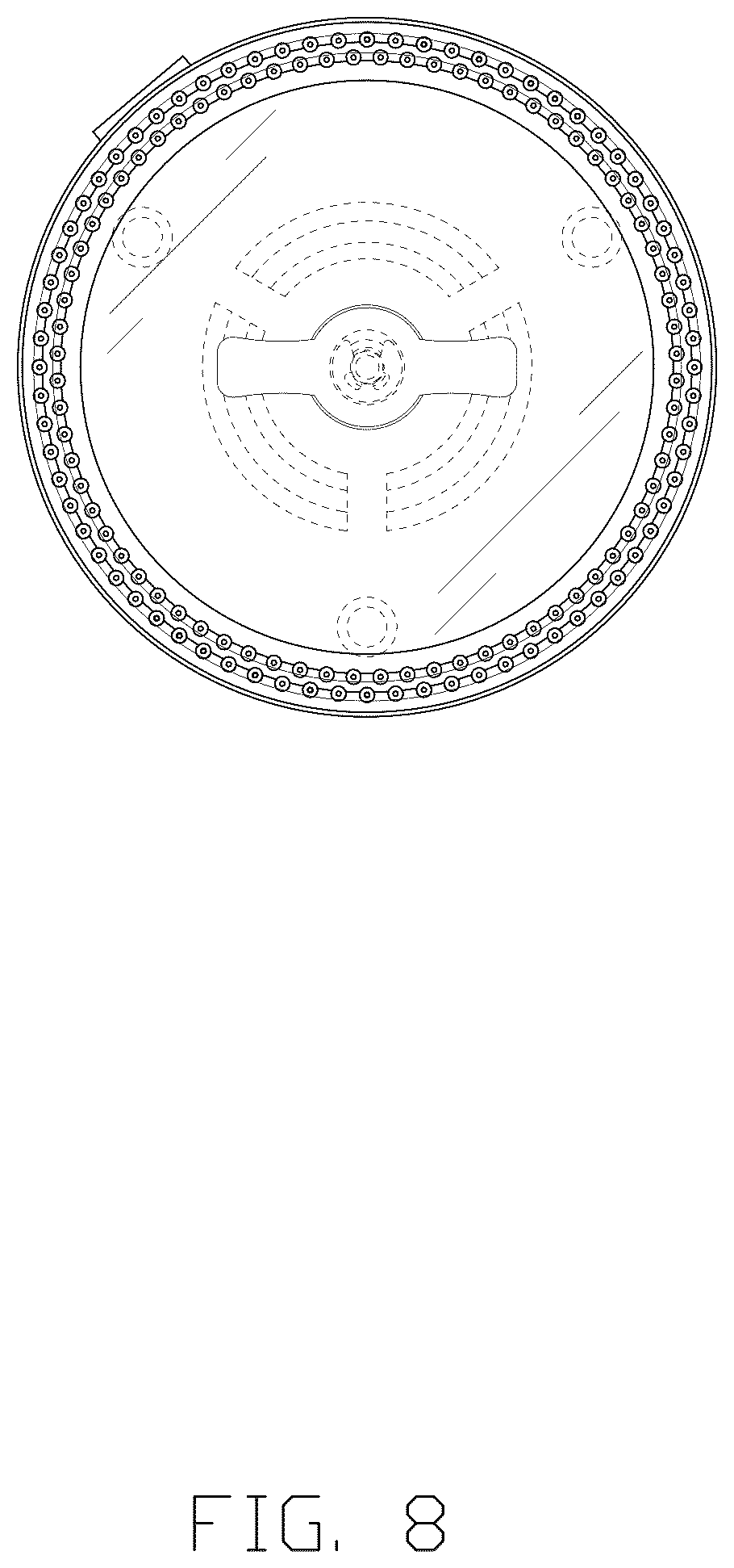 Patent USD1124755 Figure 8 – Electric coffee grinder
