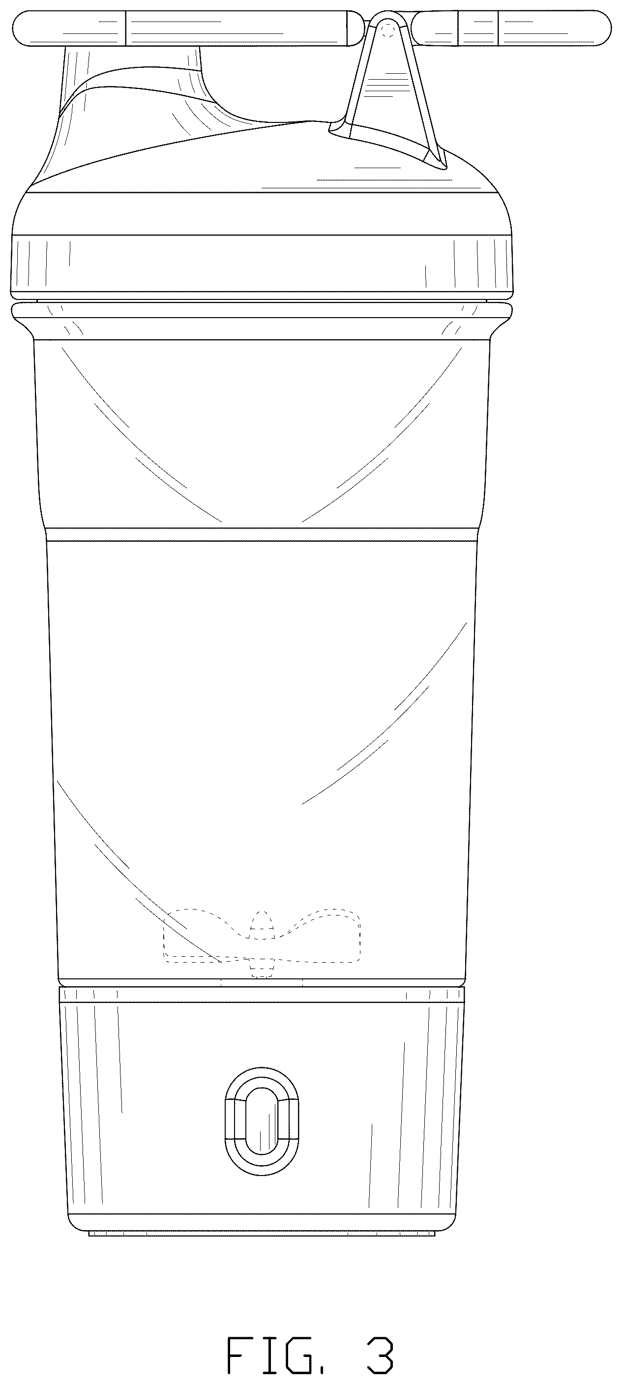 Patent USD1124756 Figure 3 – Mixing cup