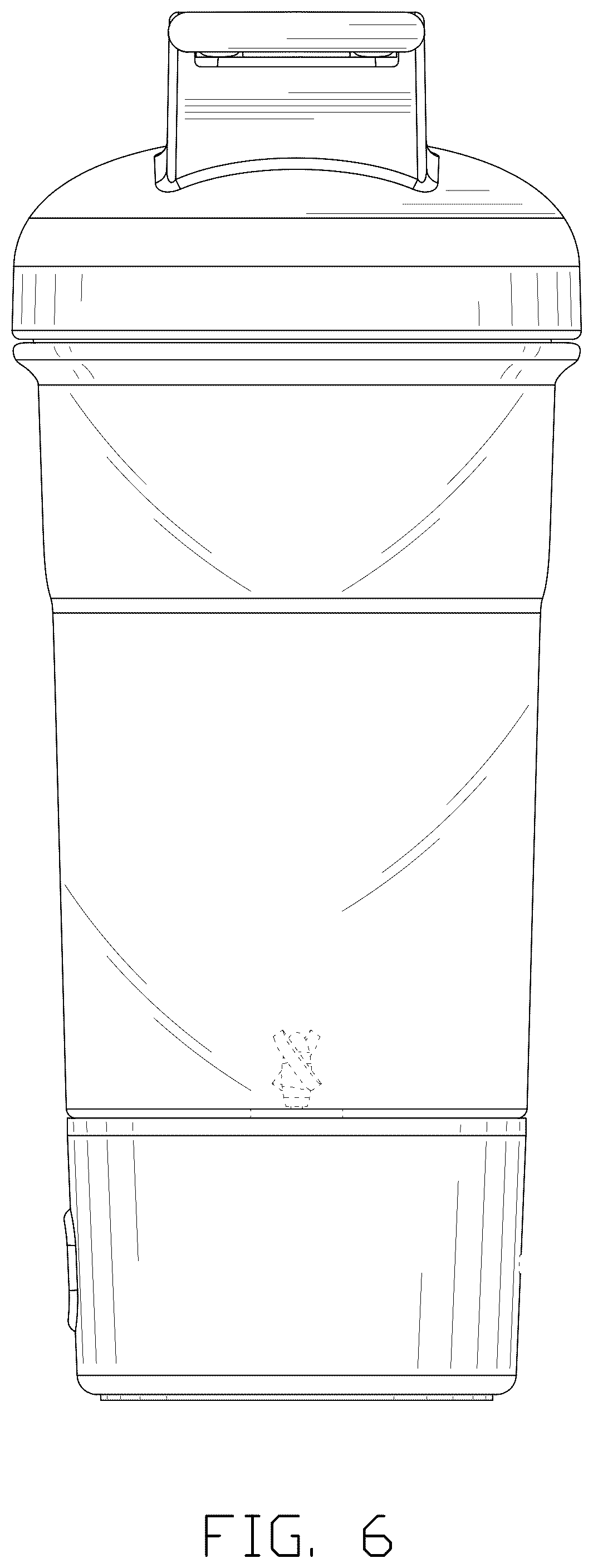 Patent USD1124756 Figure 6 – Mixing cup