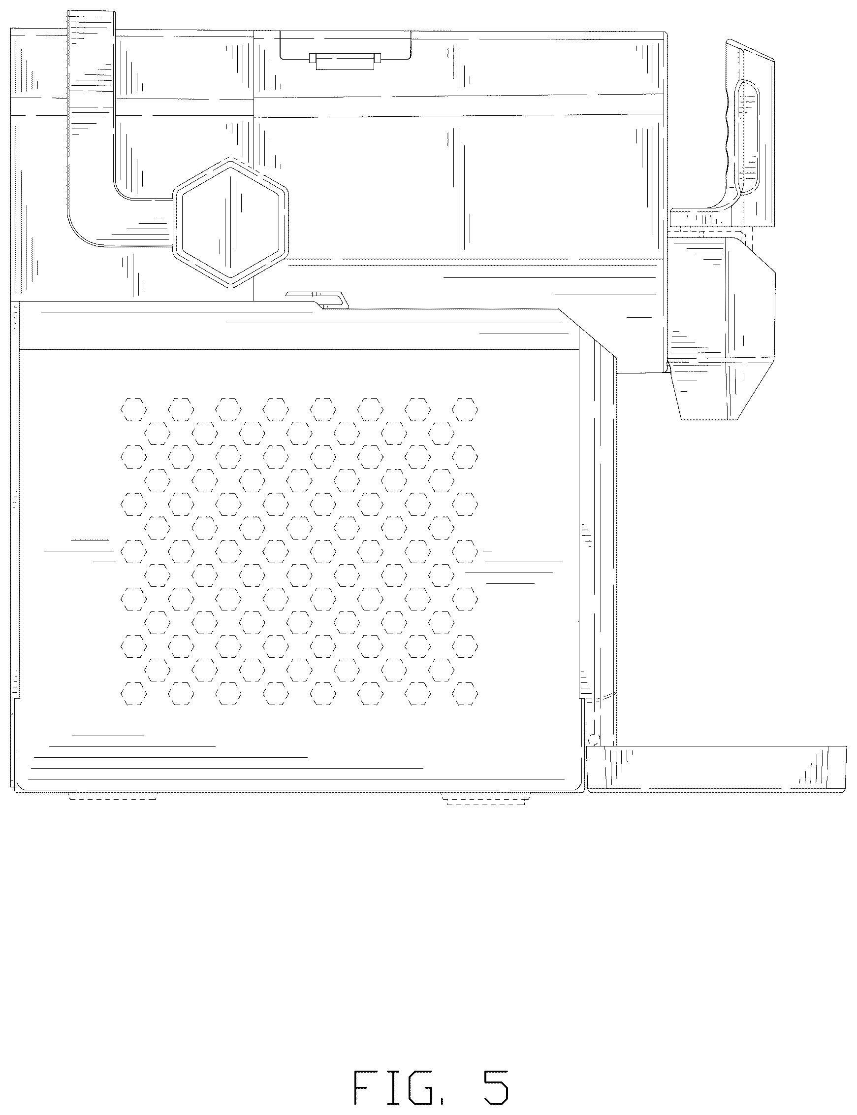 Patent USD1124757 Figure 5 – Smoothie maker