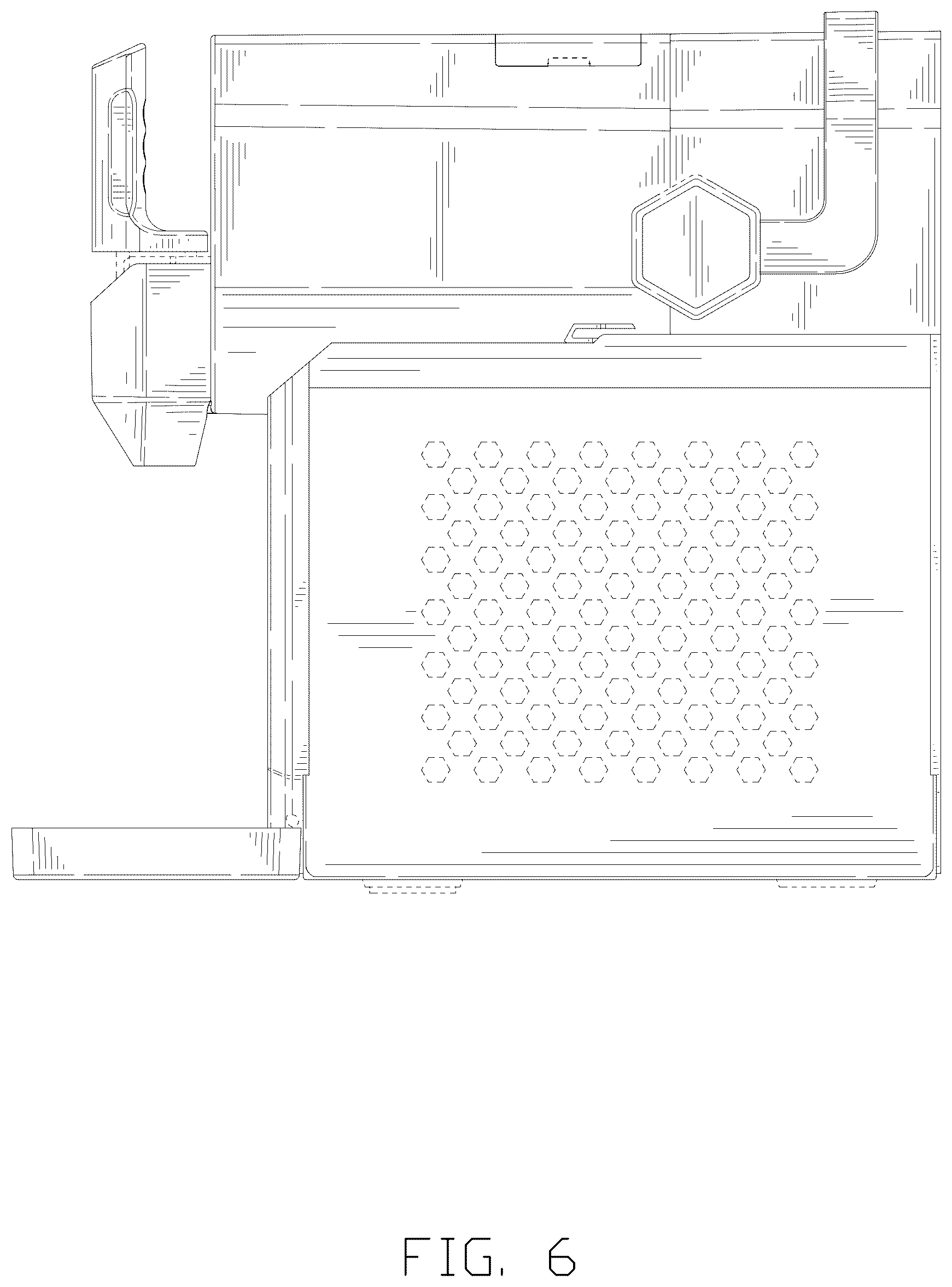 Patent USD1124757 Figure 6 – Smoothie maker