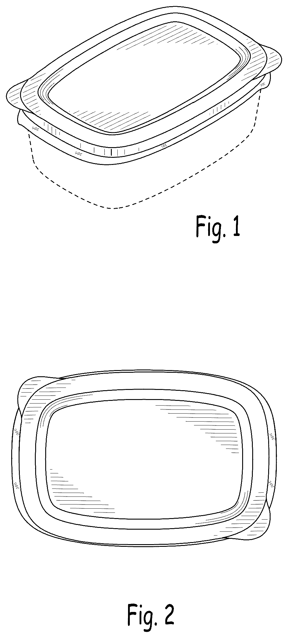 Patent USD1124758 Figure 1 – Container