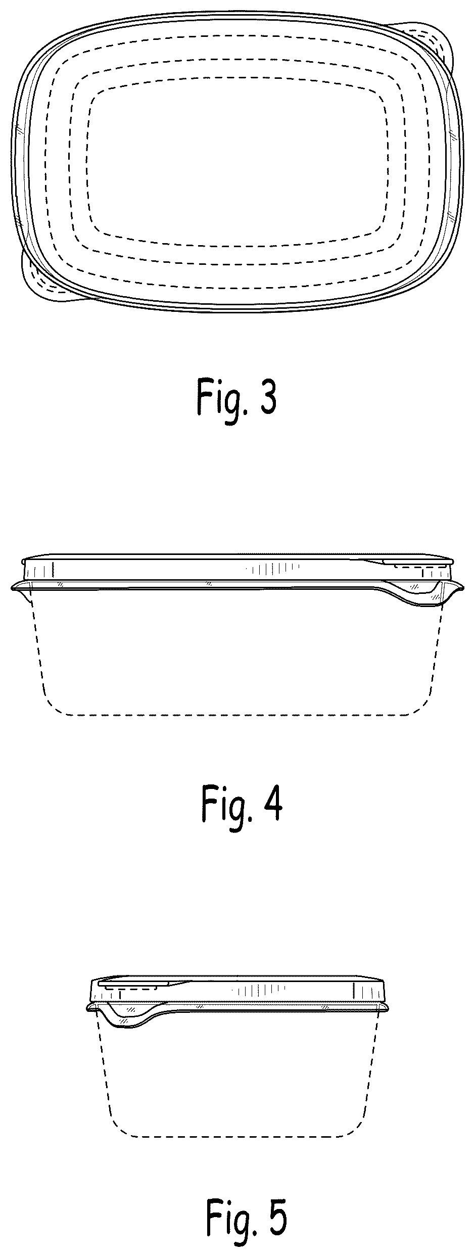 Patent USD1124758 Figure 2 – Container