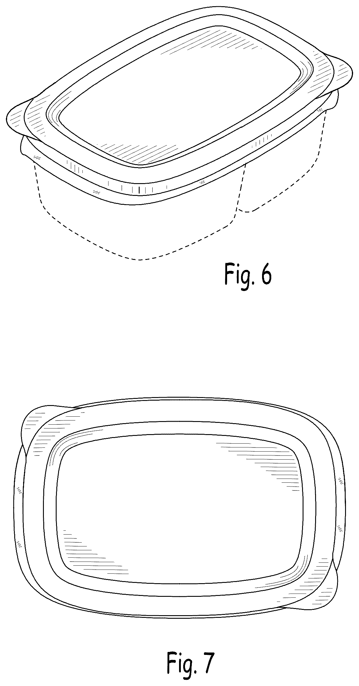 Patent USD1124758 Figure 3 – Container