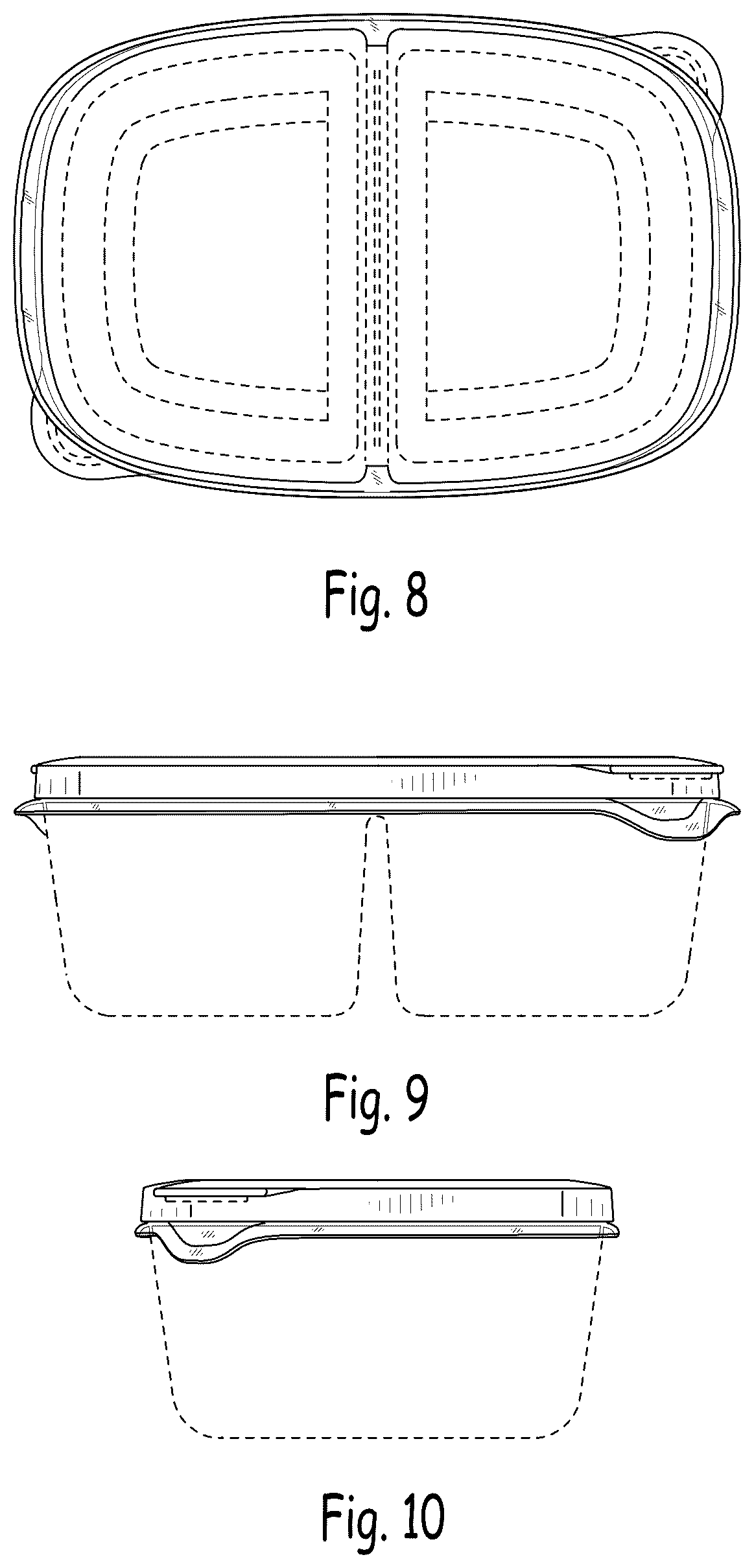 Patent USD1124758 Figure 4 – Container