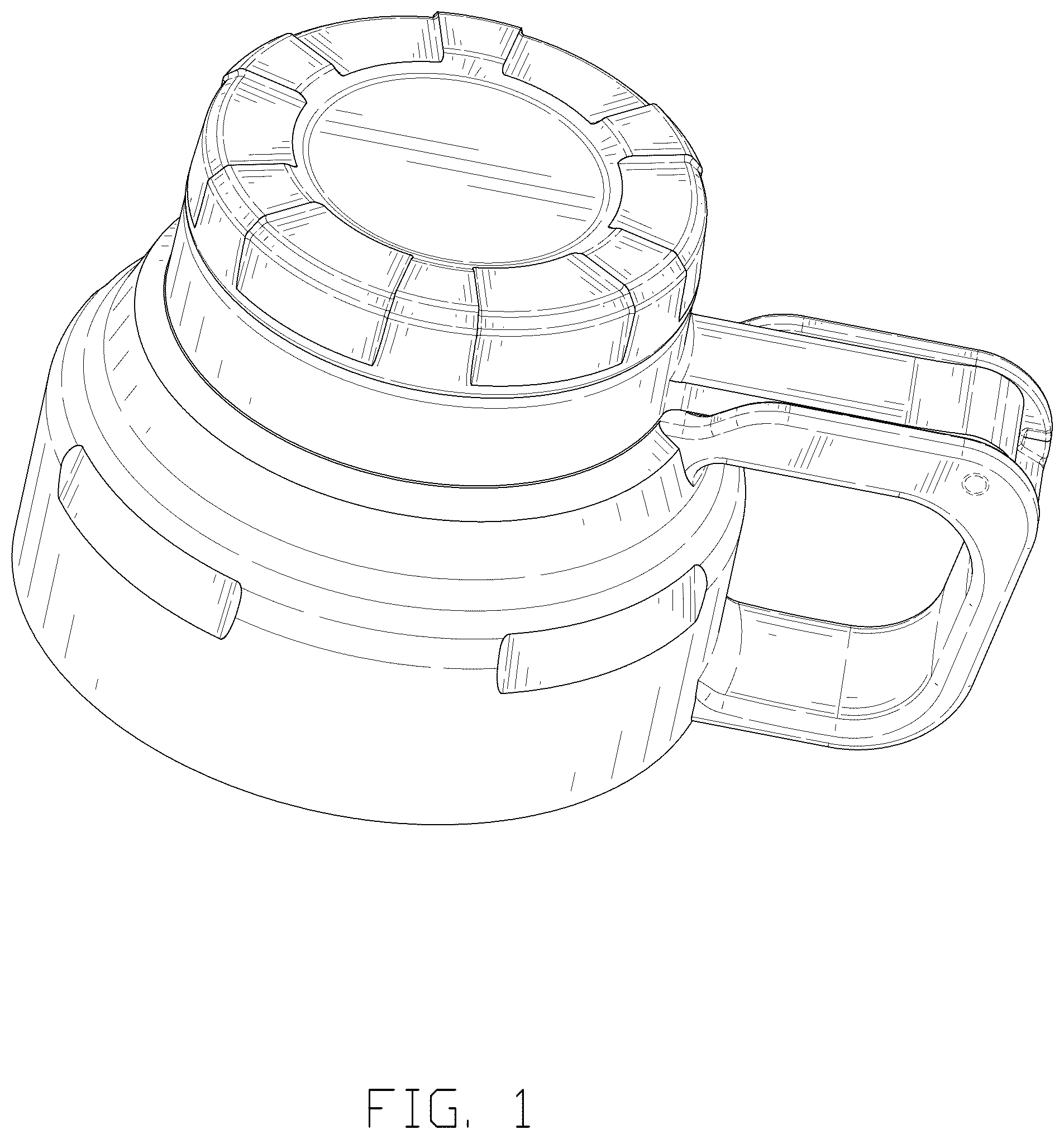 Patent USD1124761 — Cap for a beer barrel — Figure 1