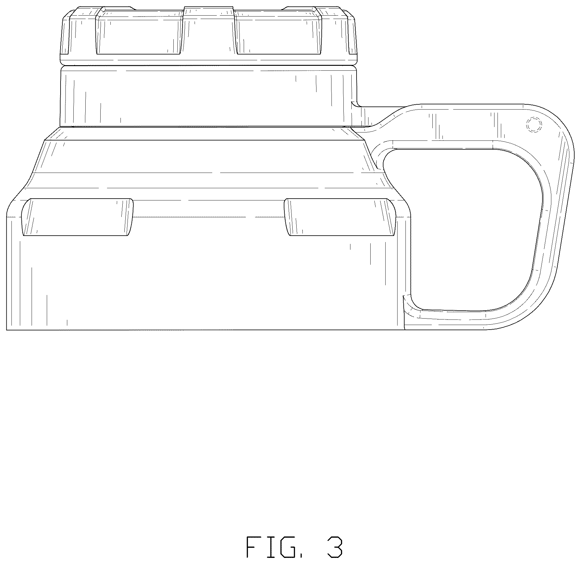 Patent USD1124761 Figure 3 – Cap for a beer barrel