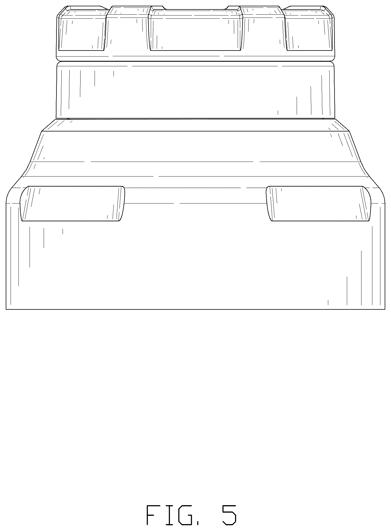 Patent USD1124761 Figure 5 – Cap for a beer barrel