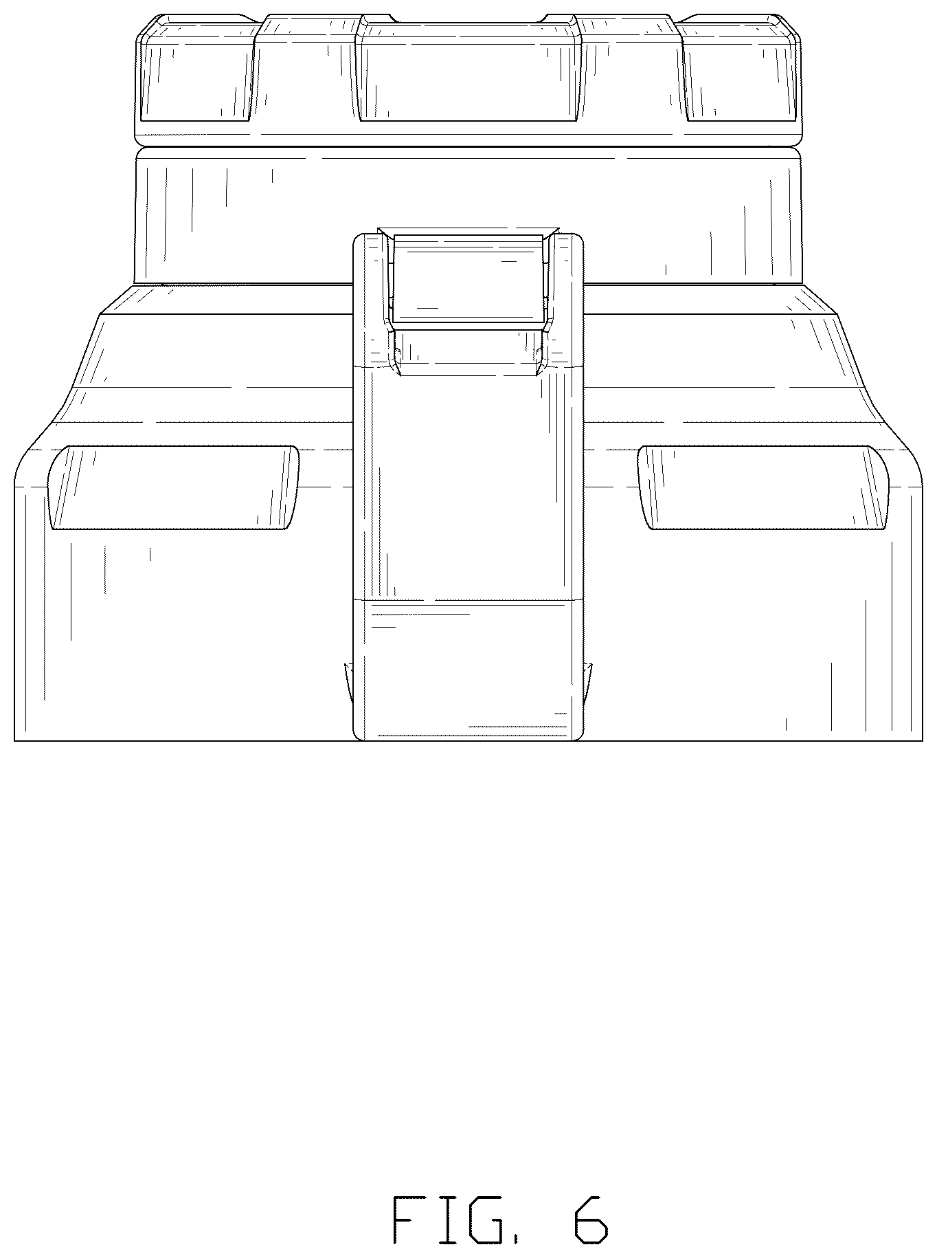 Patent USD1124761 Figure 6 – Cap for a beer barrel