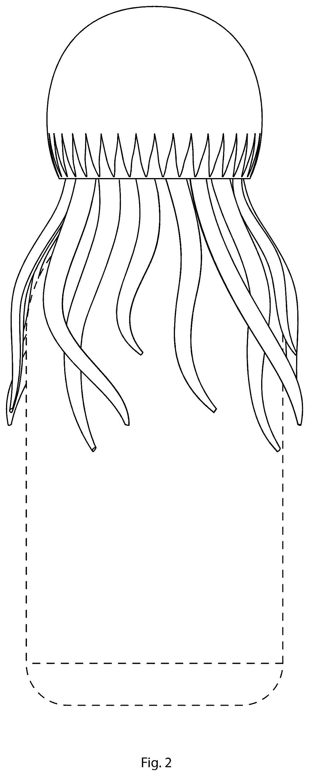 Patent USD1124762 Figure 2 – Sealing cap for beverage bottle