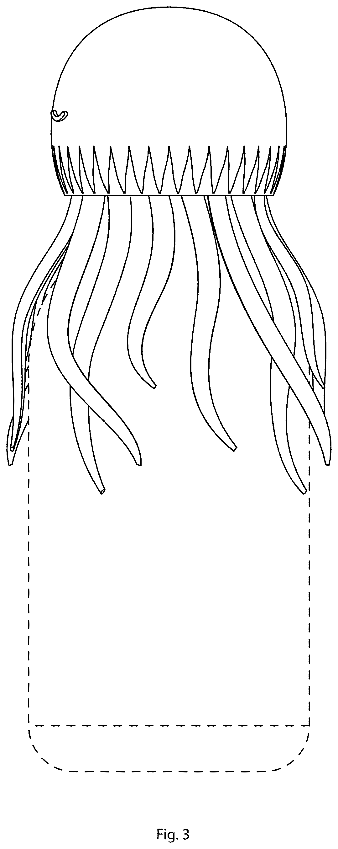 Patent USD1124762 Figure 3 – Sealing cap for beverage bottle