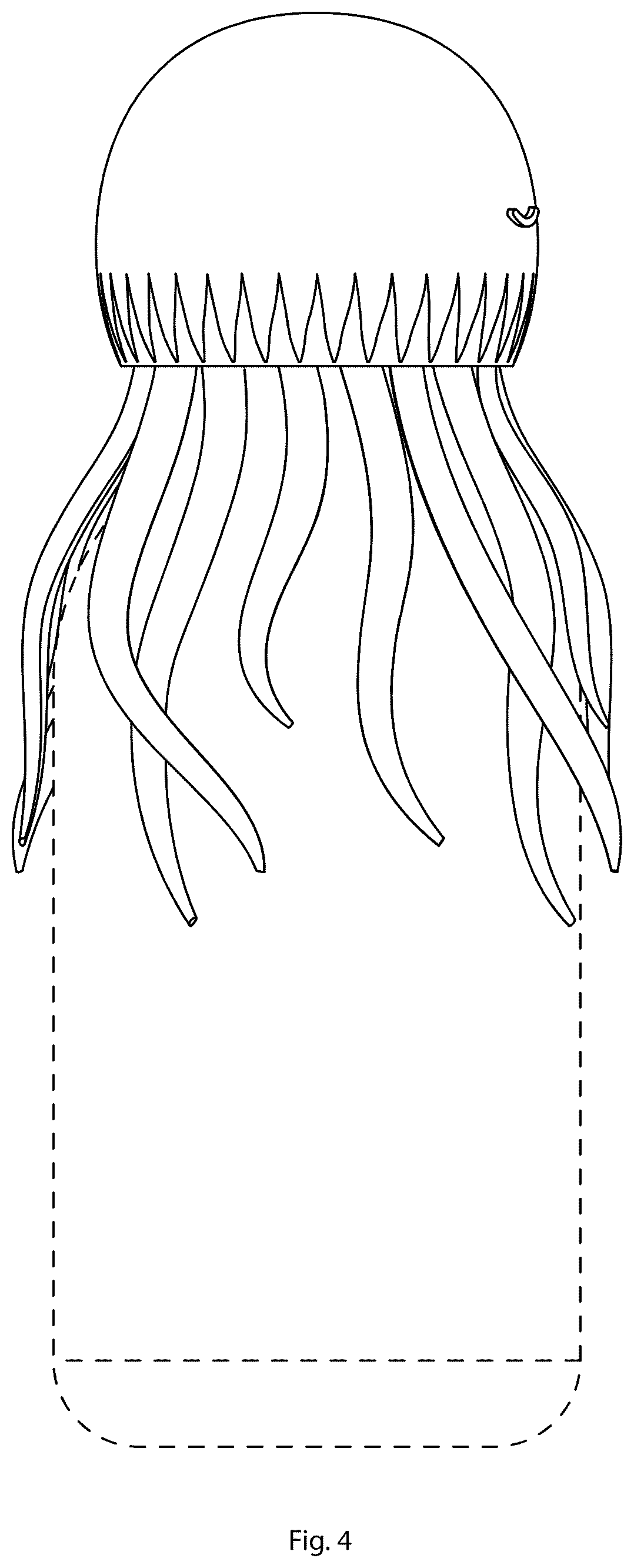 Patent USD1124762 Figure 4 – Sealing cap for beverage bottle