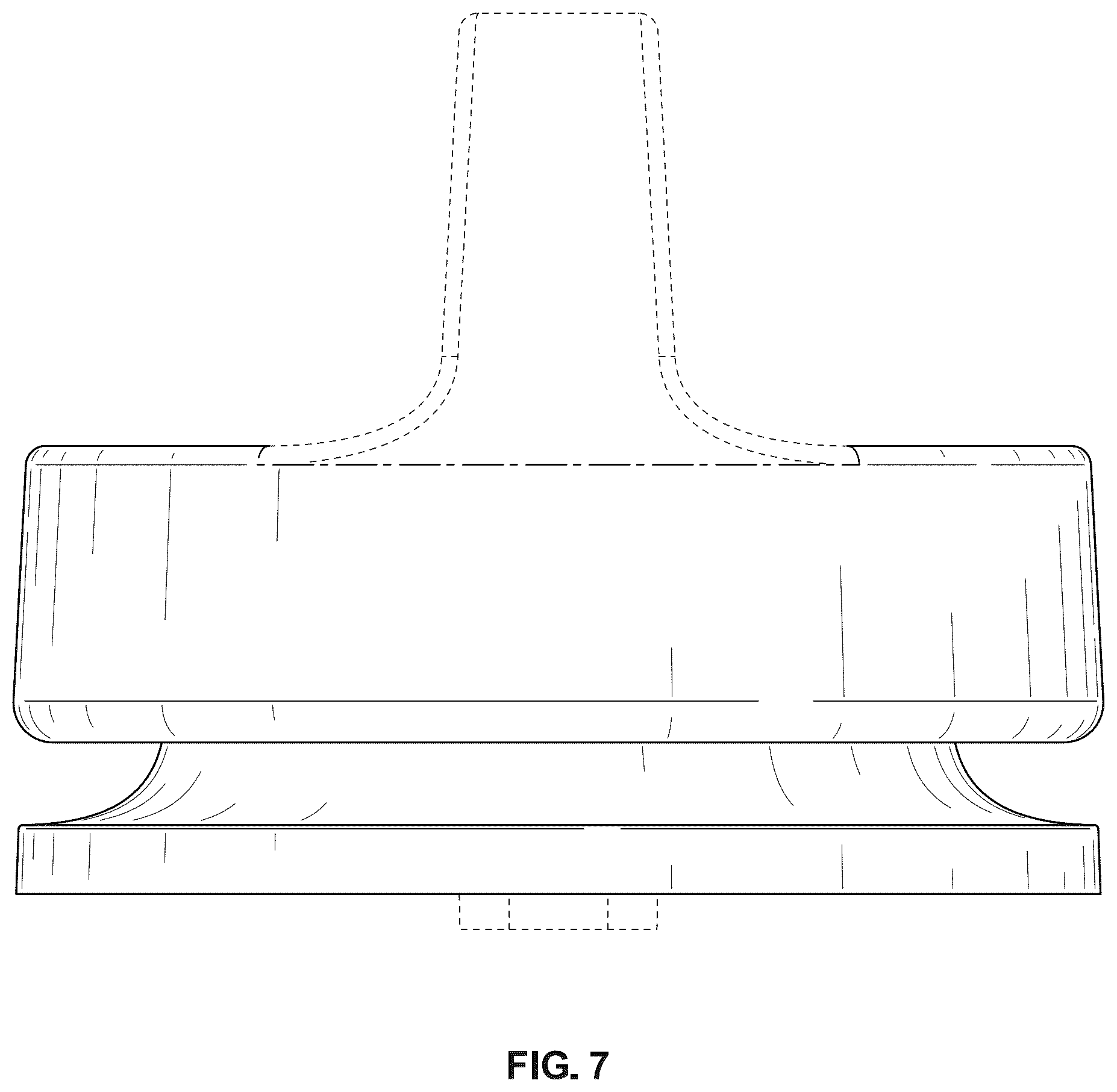 Patent USD1124763 Figure 7 – Cooking appliance control knob