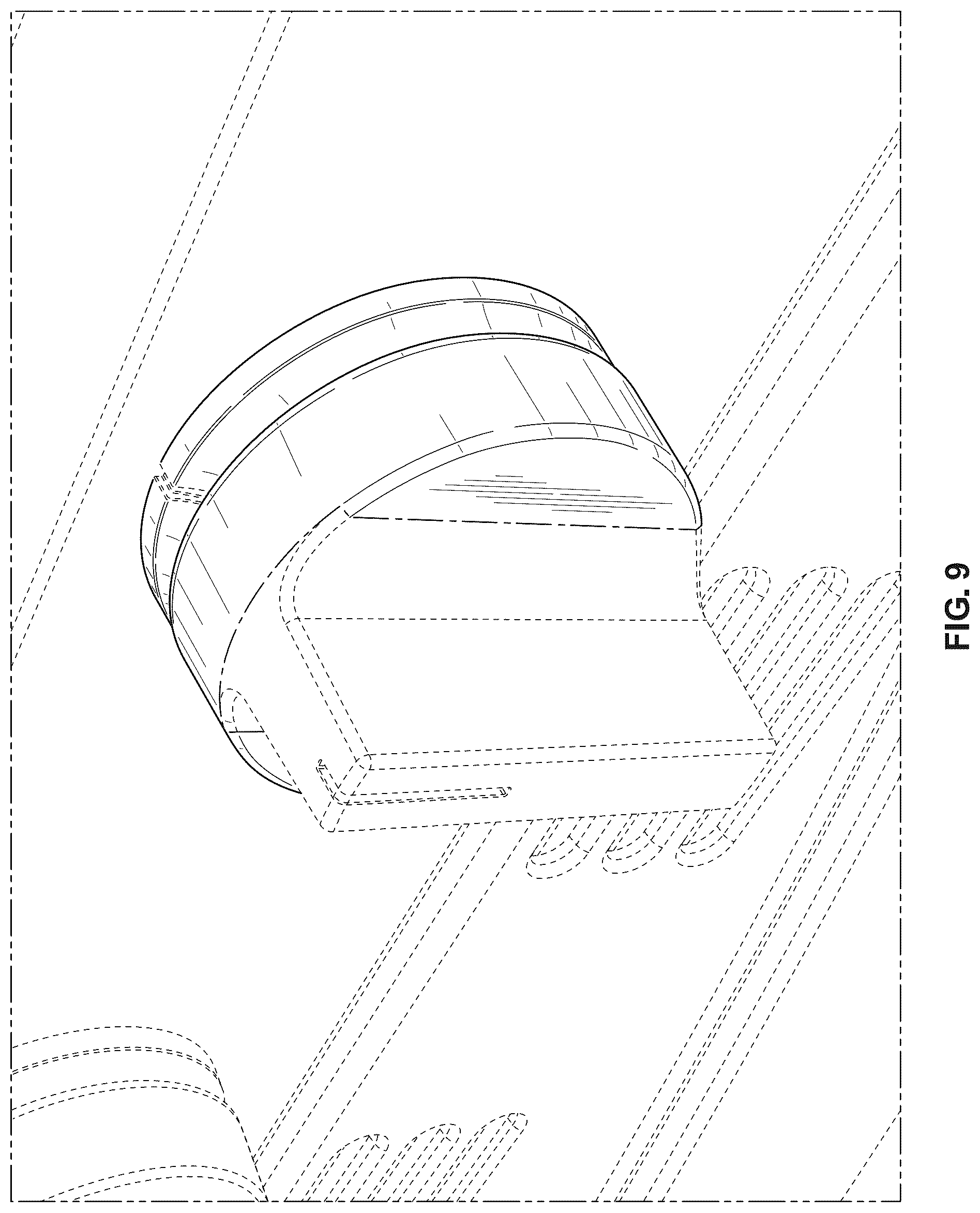 Patent USD1124763 Figure 9 – Cooking appliance control knob
