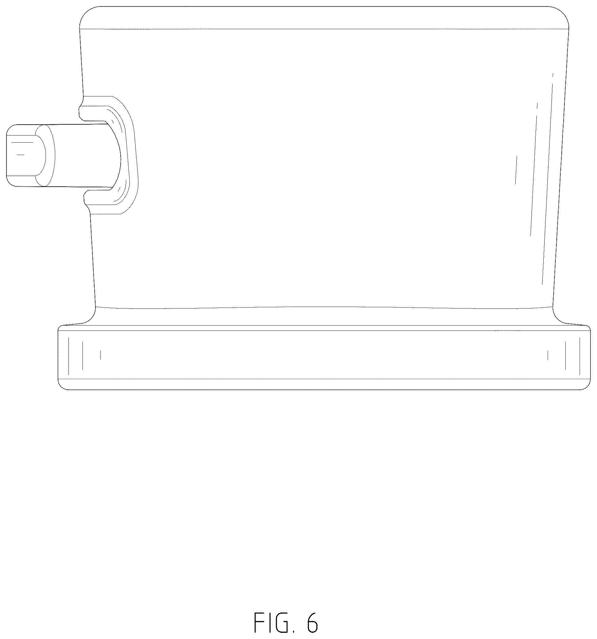 Patent USD1124764 Figure 6 – Cookware lid handle