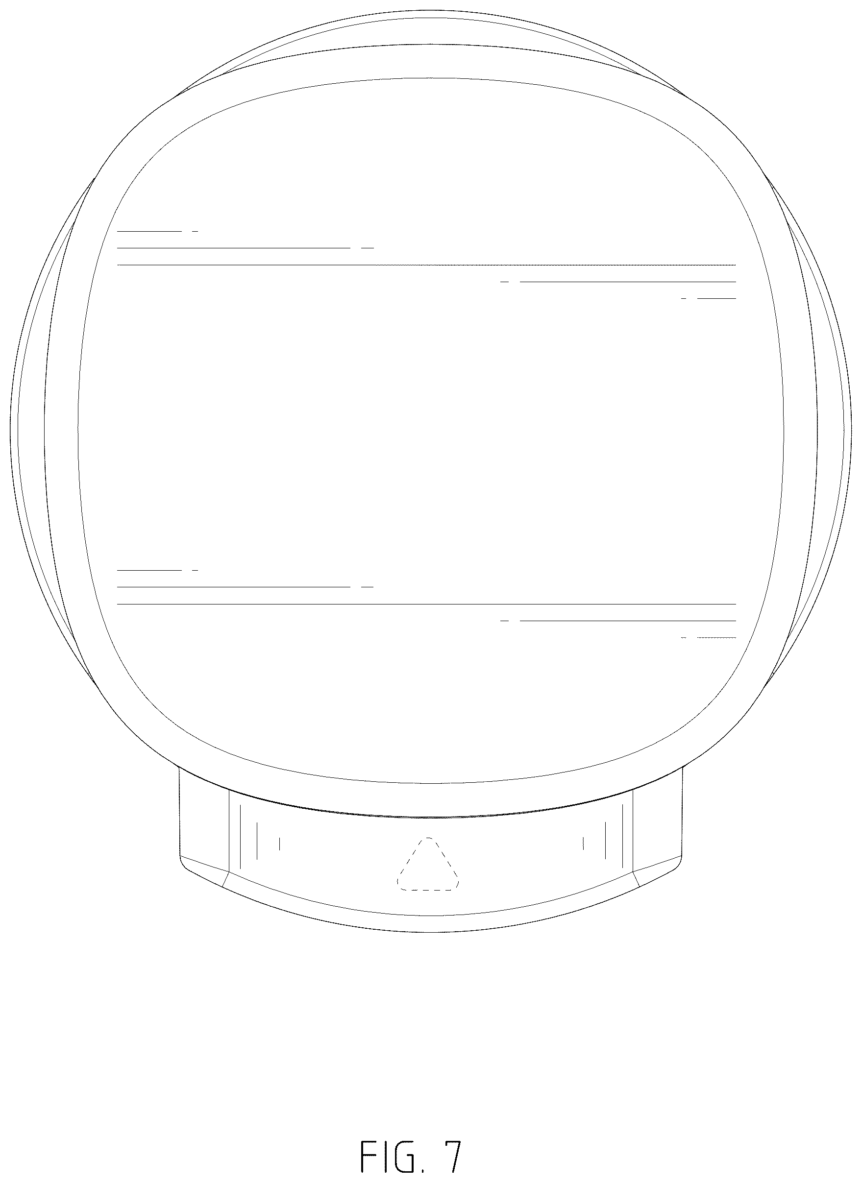 Patent USD1124764 Figure 7 – Cookware lid handle