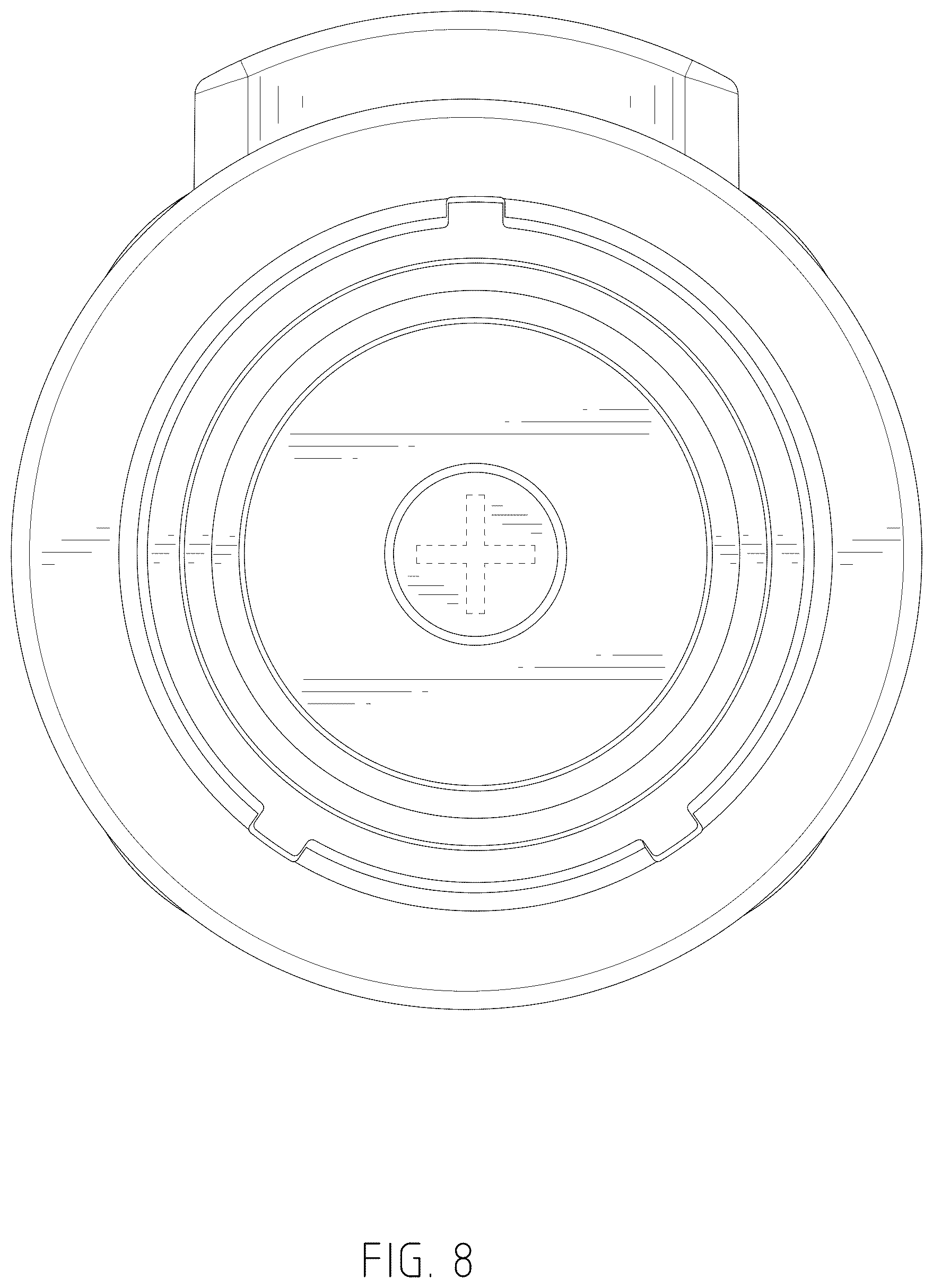 Patent USD1124764 Figure 8 – Cookware lid handle