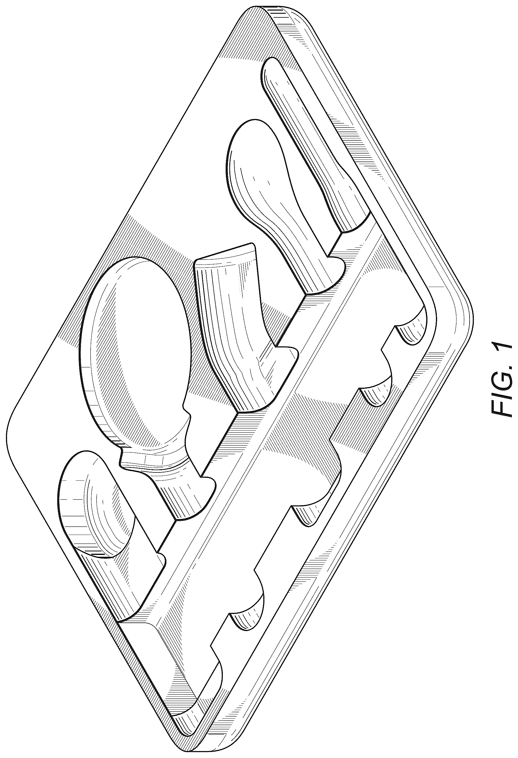 Patent USD1124765 — Culinary tool storage — Figure 1