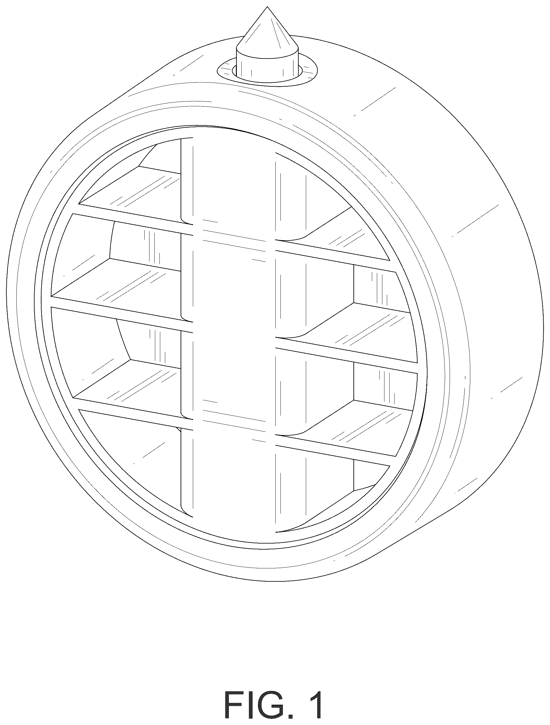 Patent USD1124766 Figure 1 – Cup liner