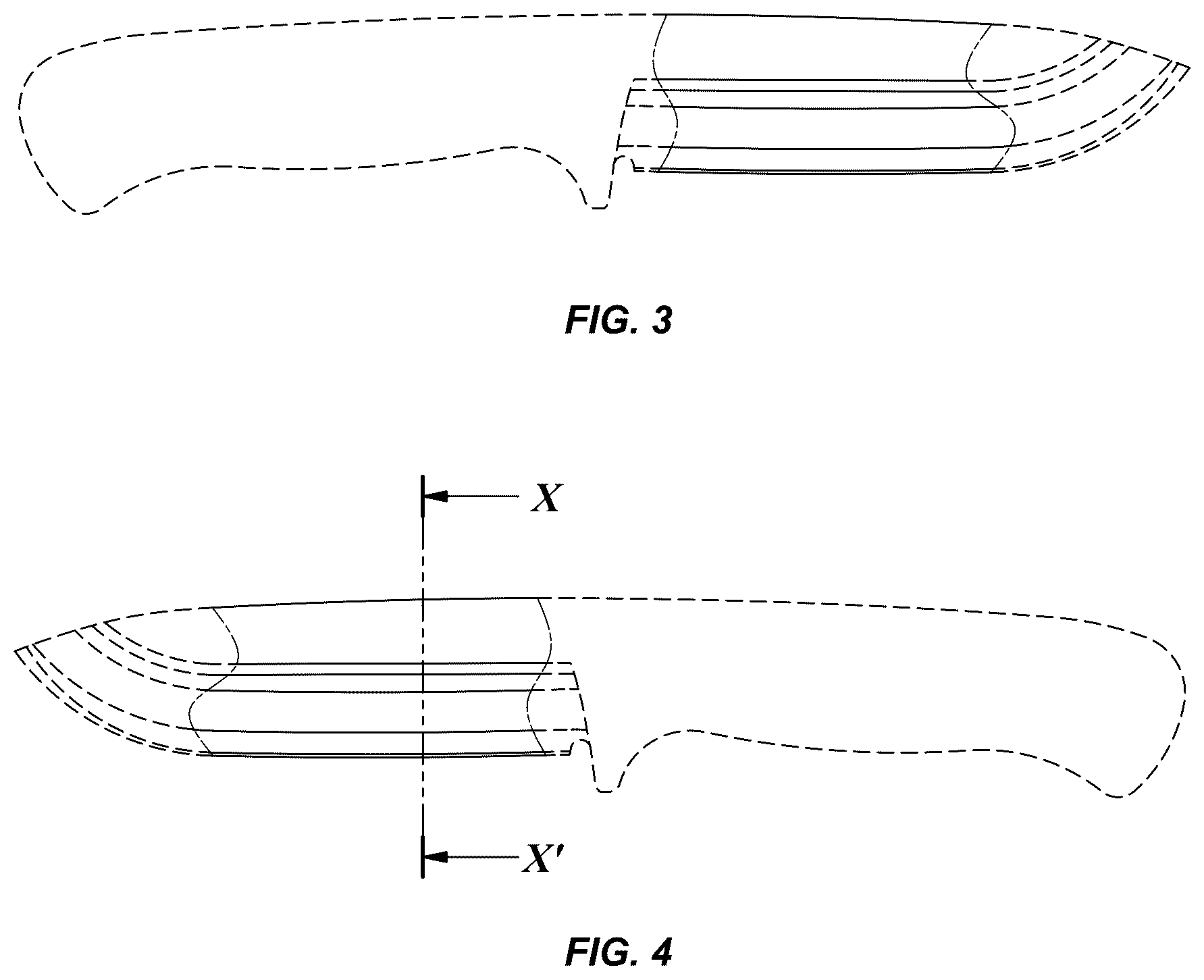Patent USD1124767 Figure 2 – Knife