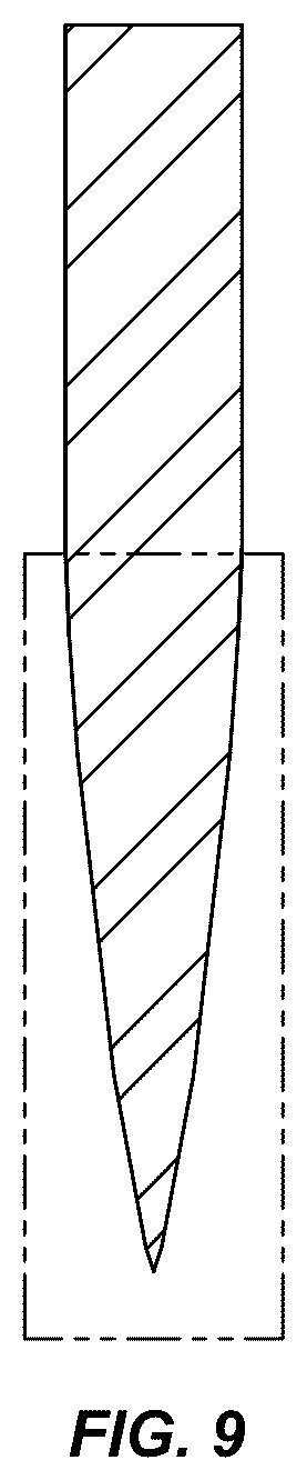 Patent USD1124767 Figure 4 – Knife