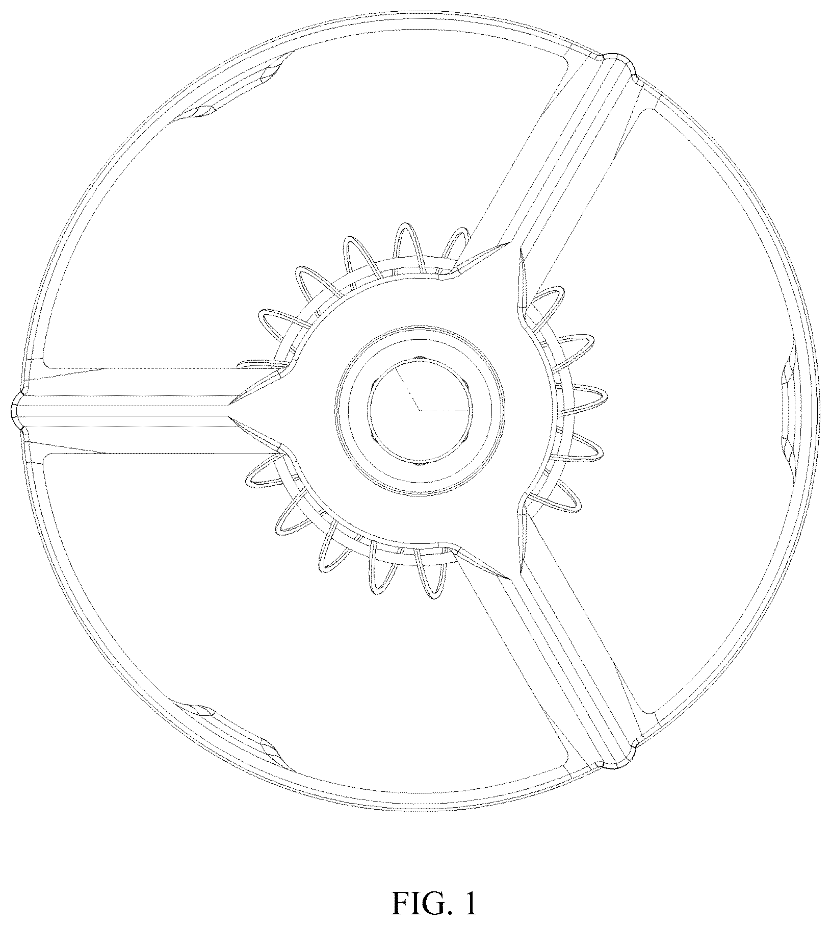 Patent USD1124769 Figure 1 – Part for a hot chocolate maker