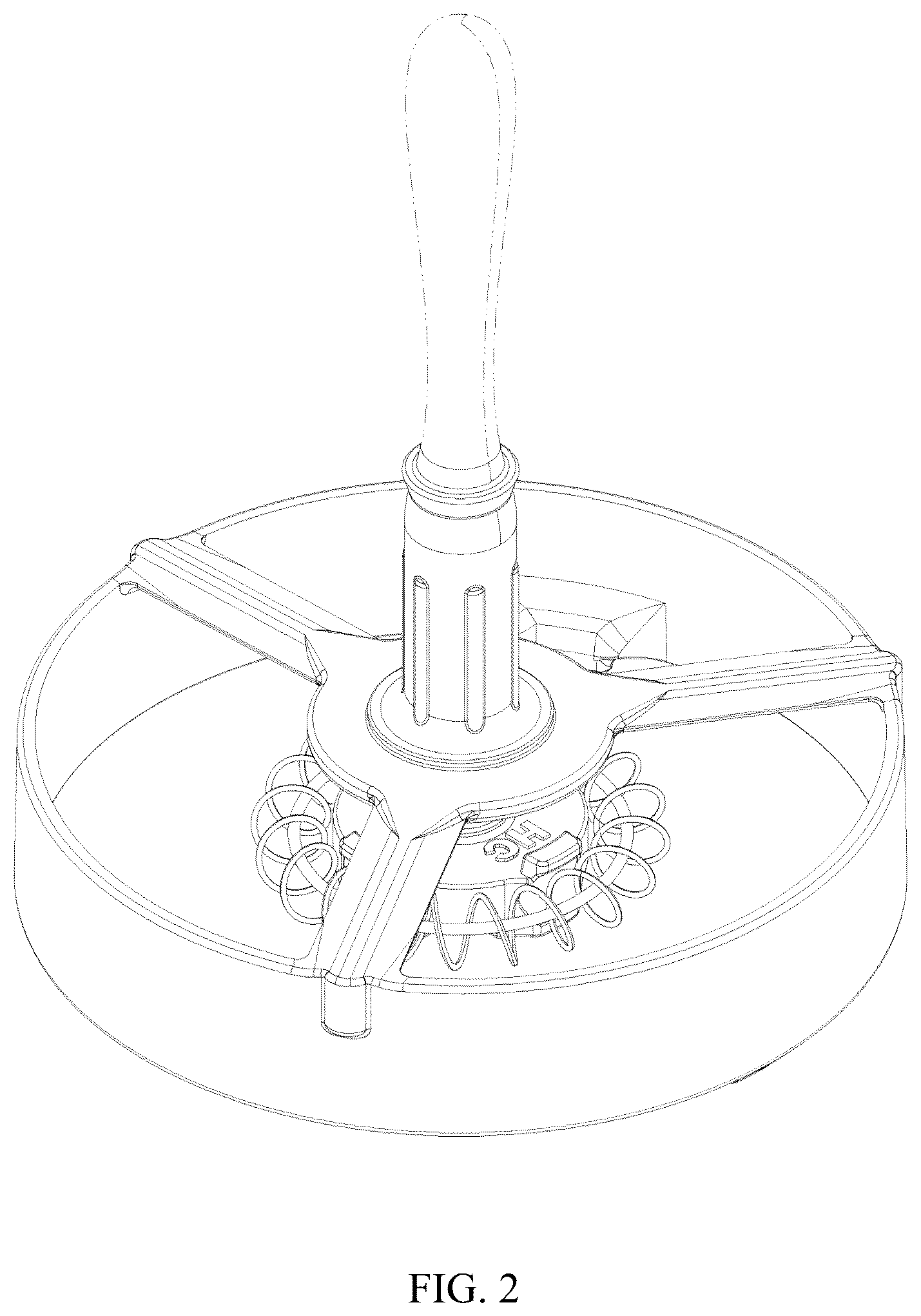 Patent USD1124769 Figure 2 – Part for a hot chocolate maker