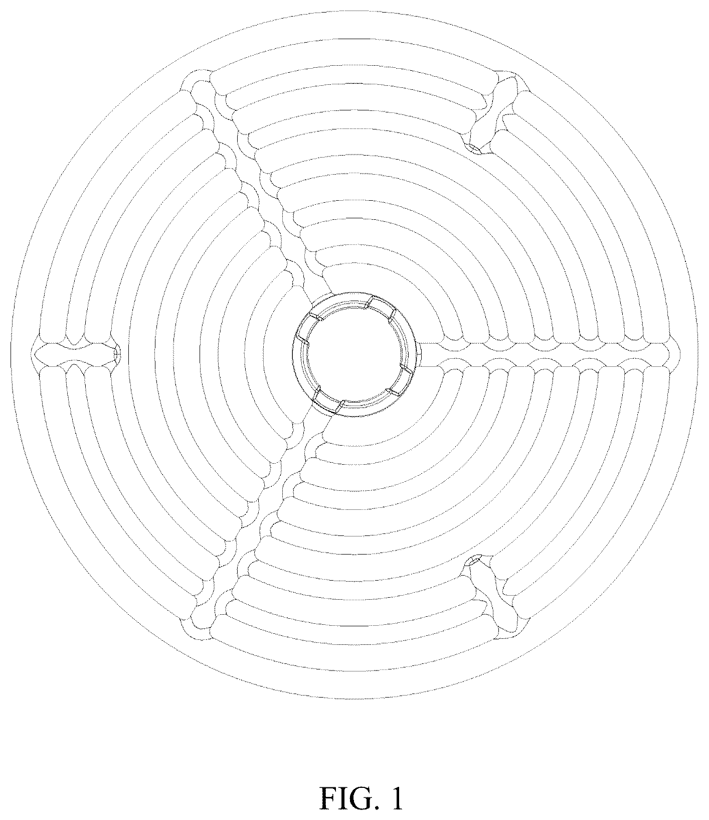 Patent USD1124770 — Part for a hot chocolate maker — Figure 1