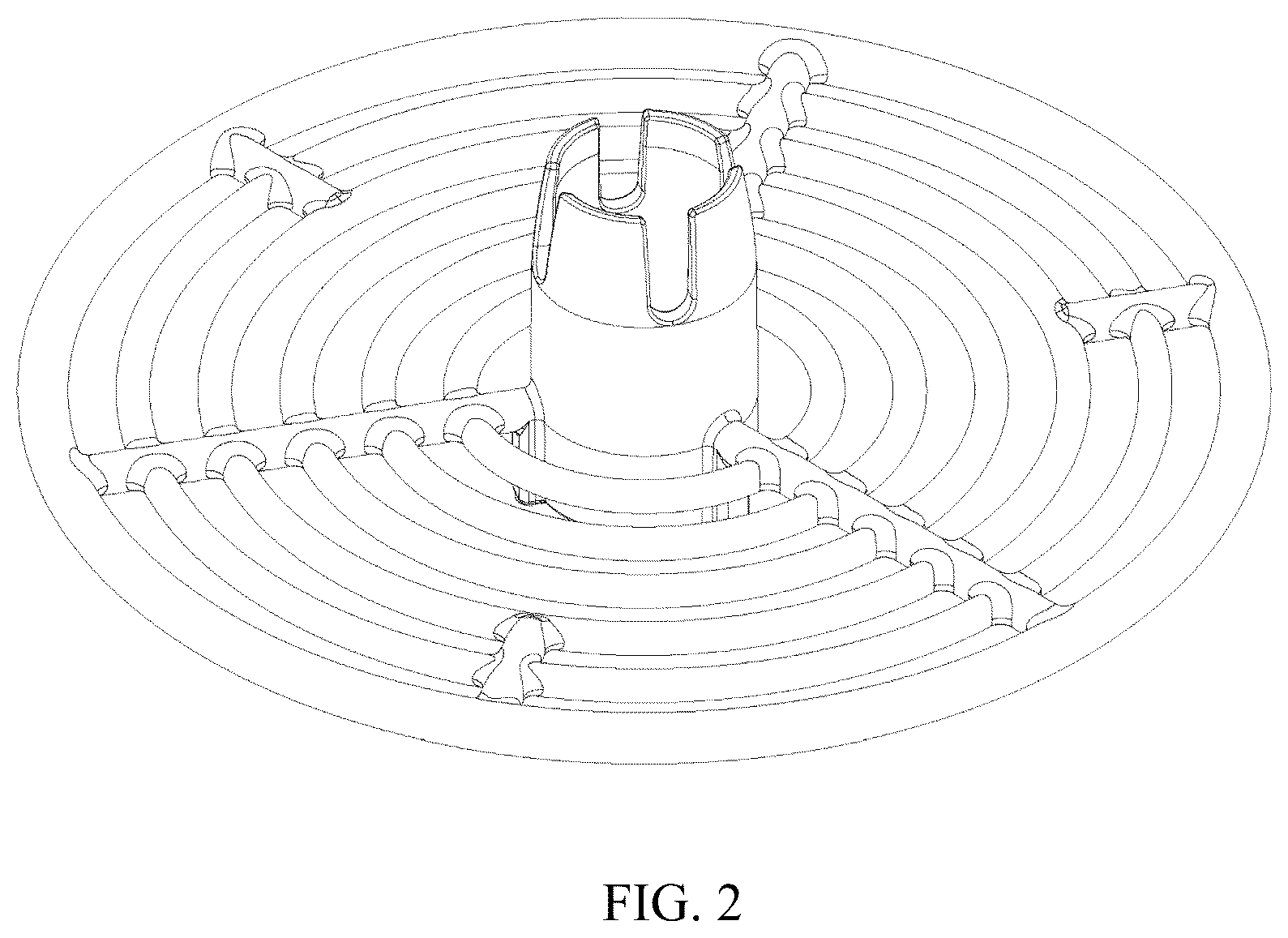 Patent USD1124770 Figure 2 – Part for a hot chocolate maker
