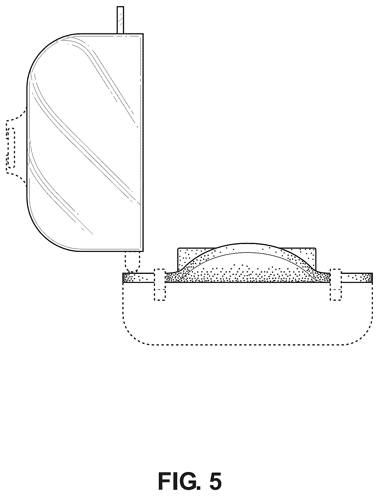 Patent USD1124774 Figure 5 – Butter softener