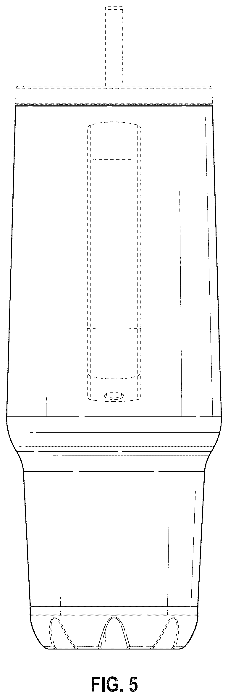 Patent USD1124775 Figure 5 – Tumbler