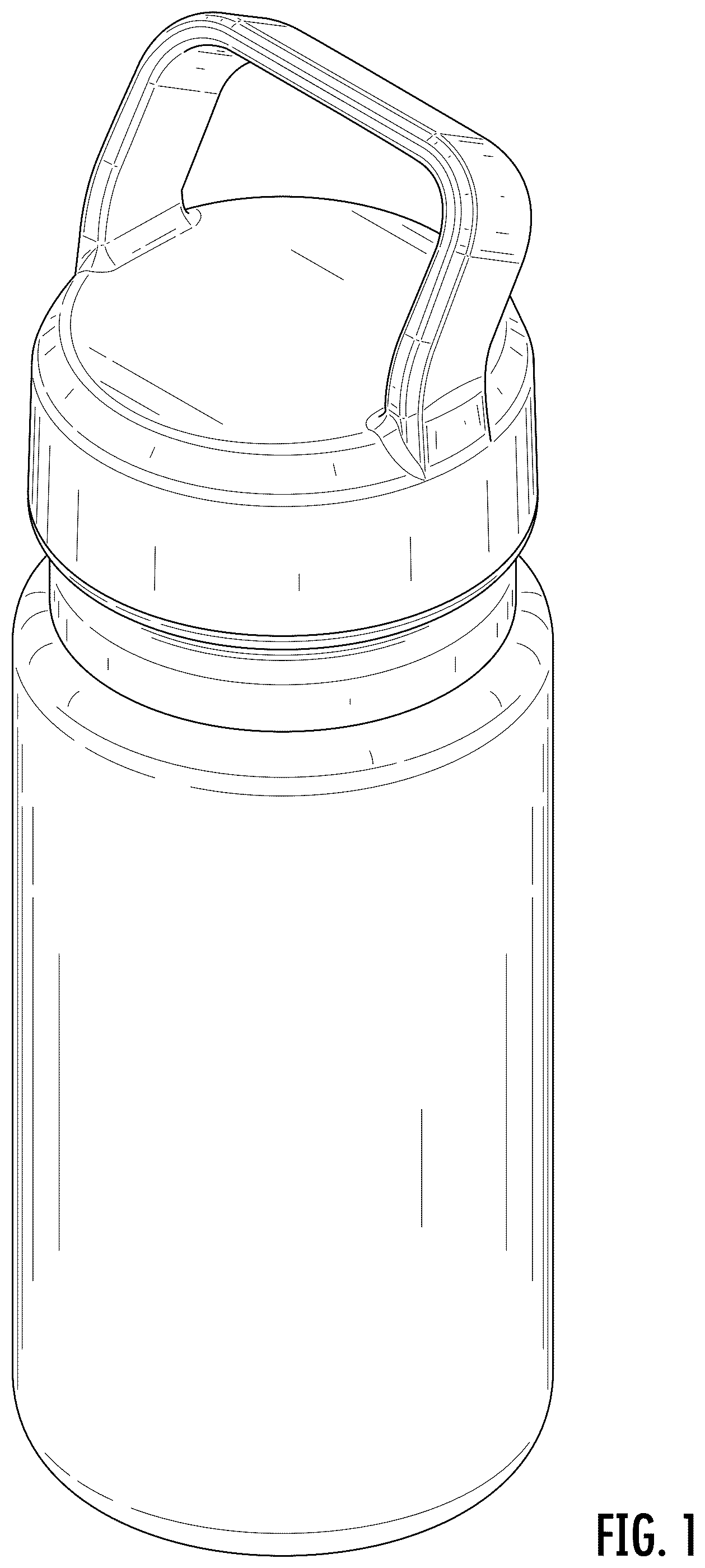Patent USD1124777 Figure 1 – Beverageware