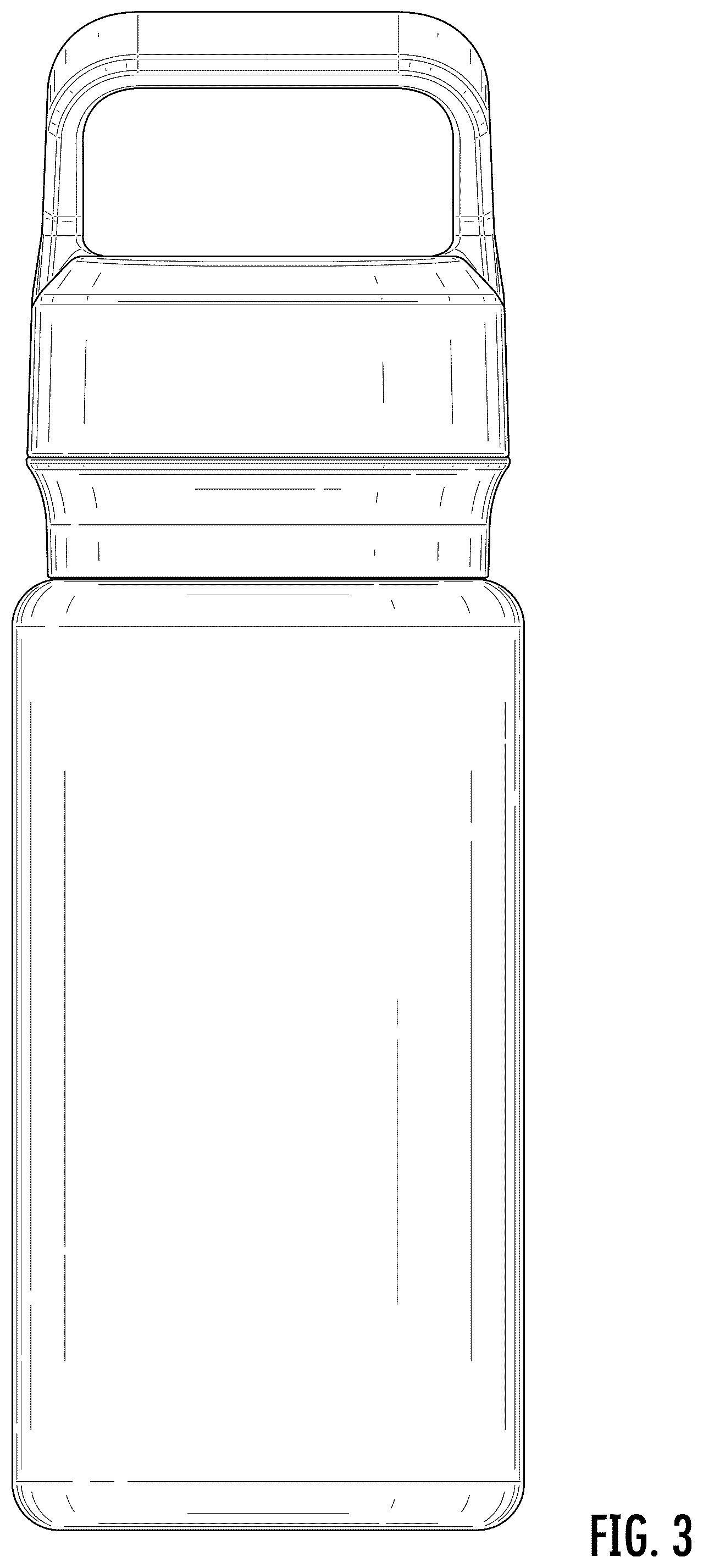 Patent USD1124777 Figure 3 – Beverageware
