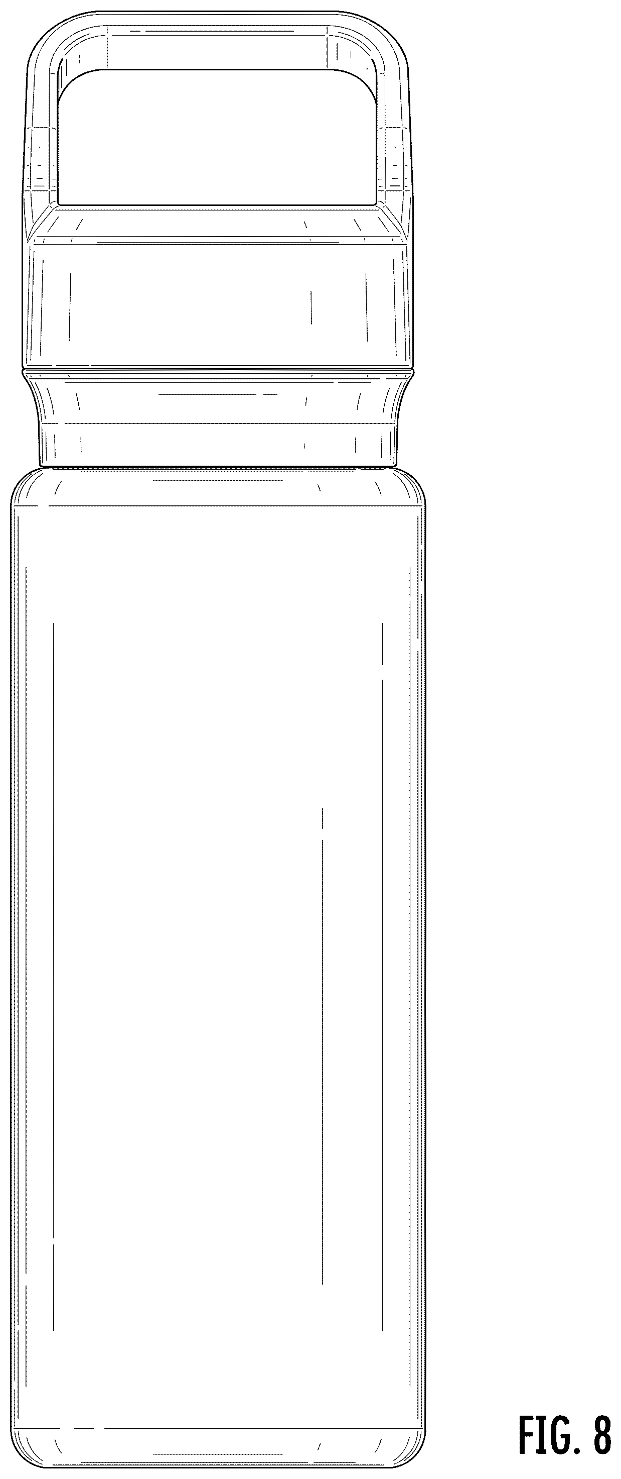 Patent USD1124777 Figure 8 – Beverageware