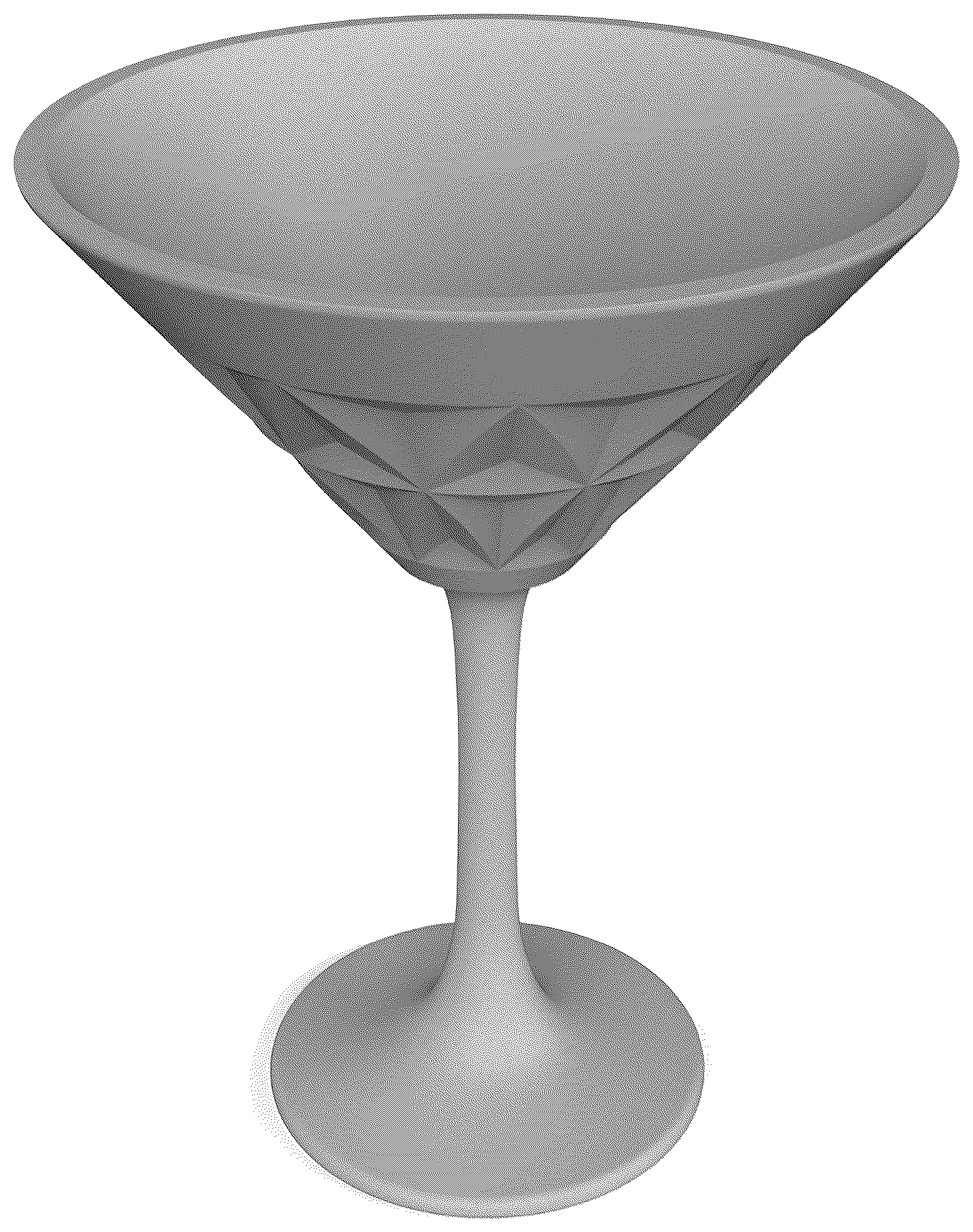 Patent USD1124778 Figure 1 – Stem glassware