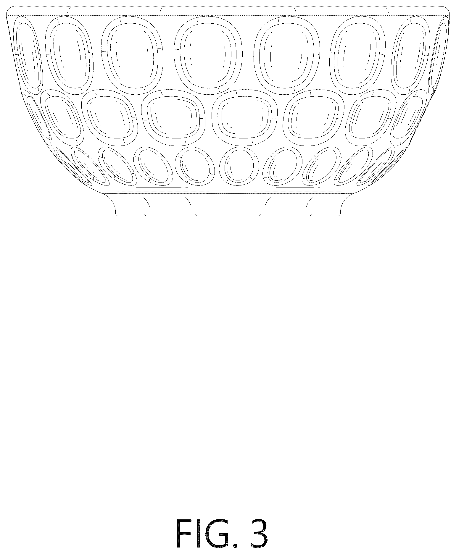 Patent USD1124780 Figure 3 – Bowl