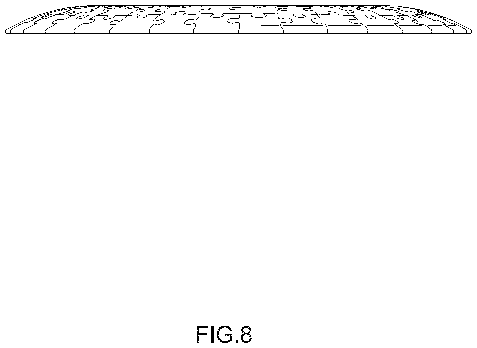 Patent USD1124781 Figure 8 – Puzzle plate