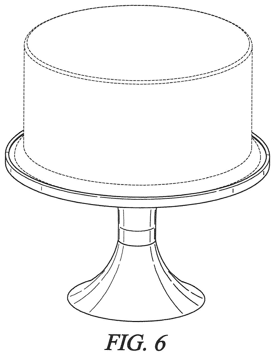 Patent USD1124787 Figure 4 – Display stand set
