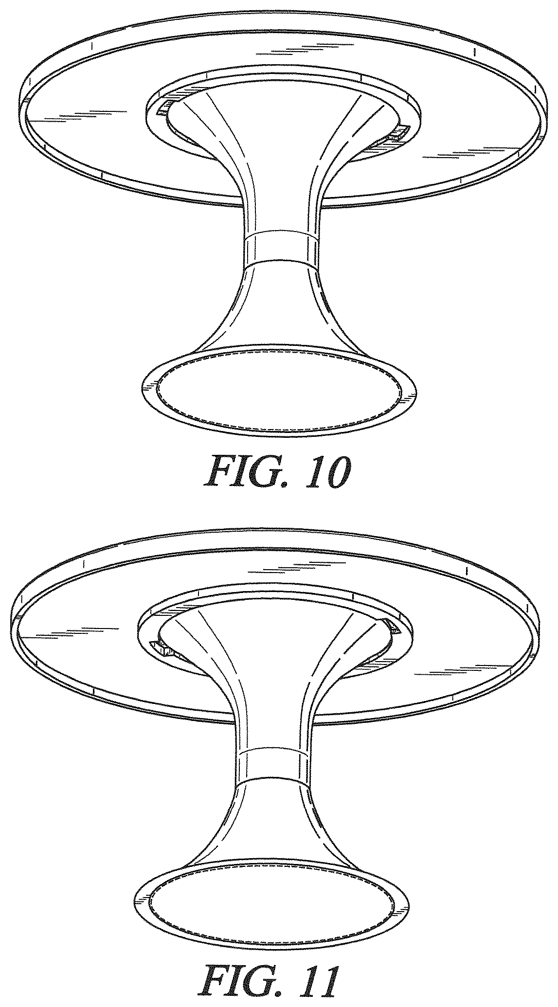 Patent USD1124787 Figure 7 – Display stand set