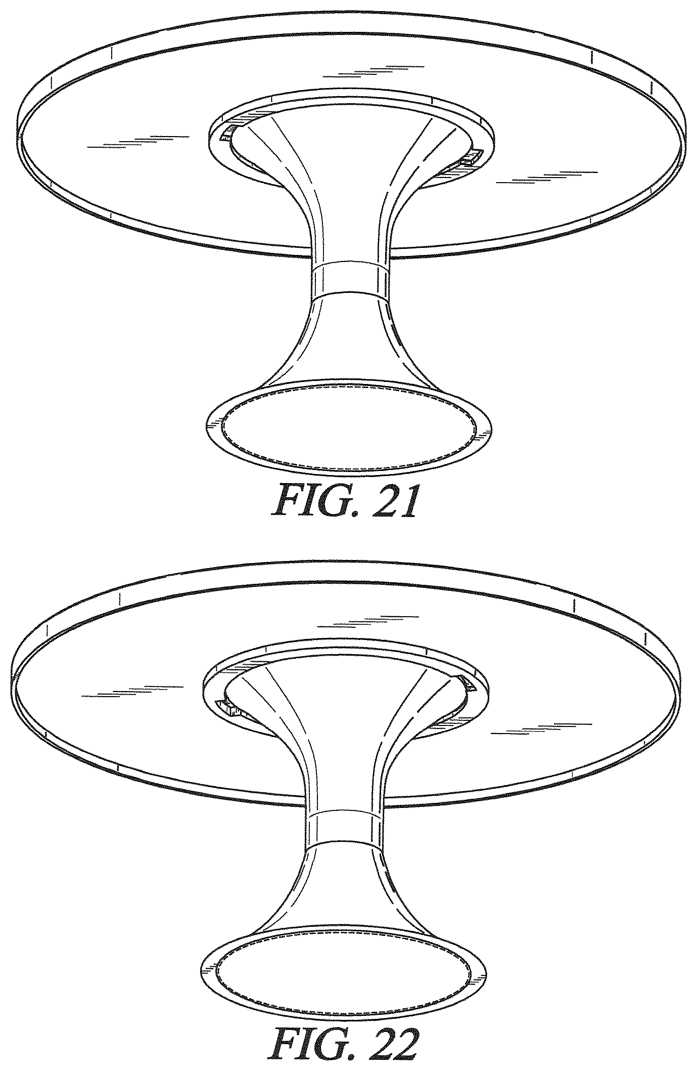 Patent USD1124787 Figure 15 – Display stand set