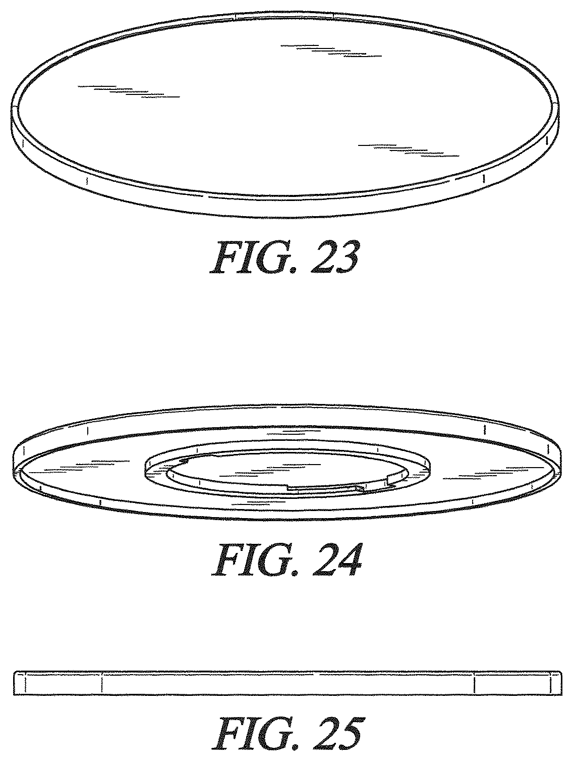 Patent USD1124787 Figure 16 – Display stand set