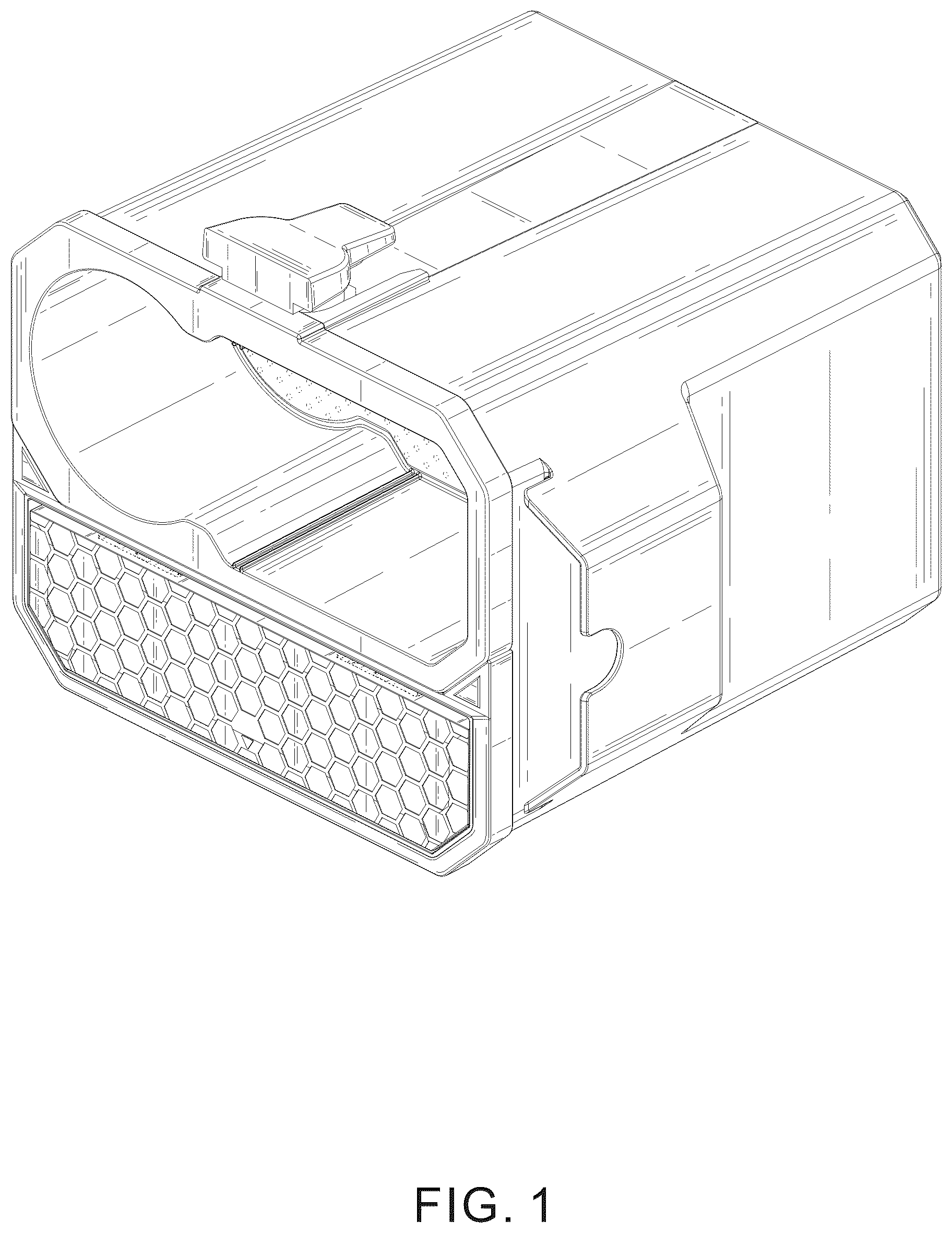 Patent USD1124788 Figure 1 – Cup holder