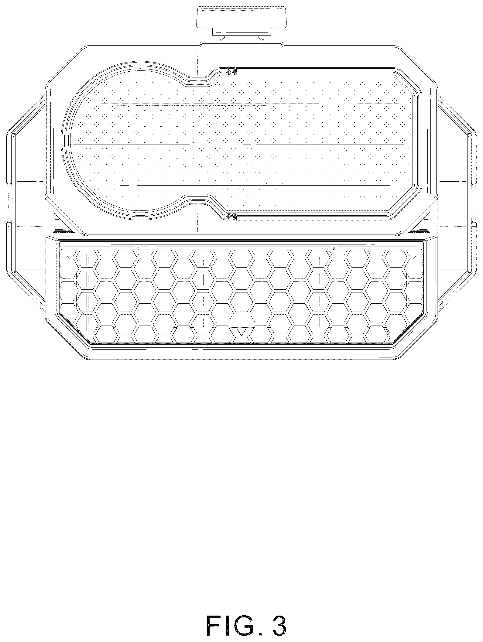 Patent USD1124788 Figure 3 – Cup holder