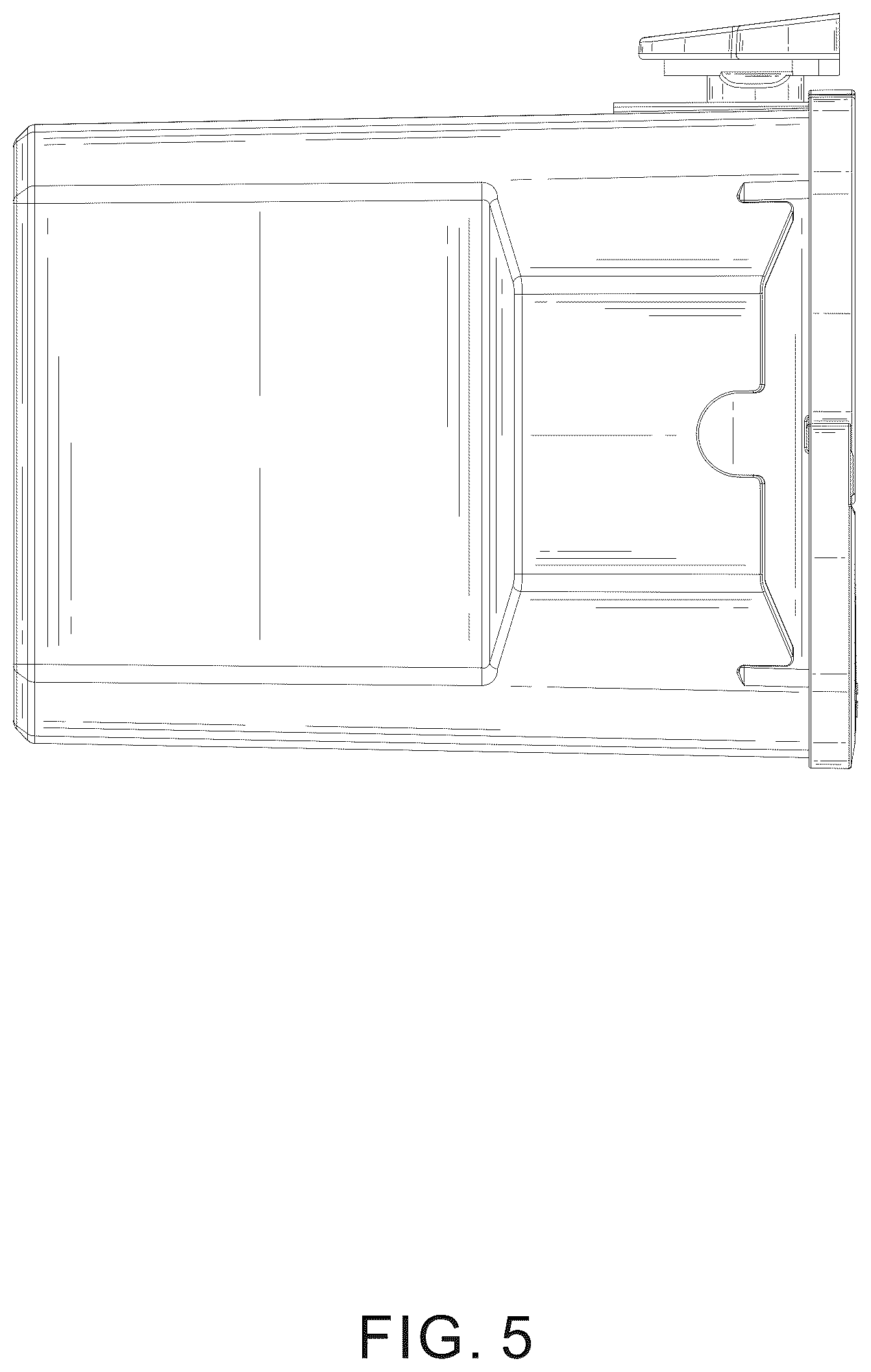 Patent USD1124788 Figure 5 – Cup holder