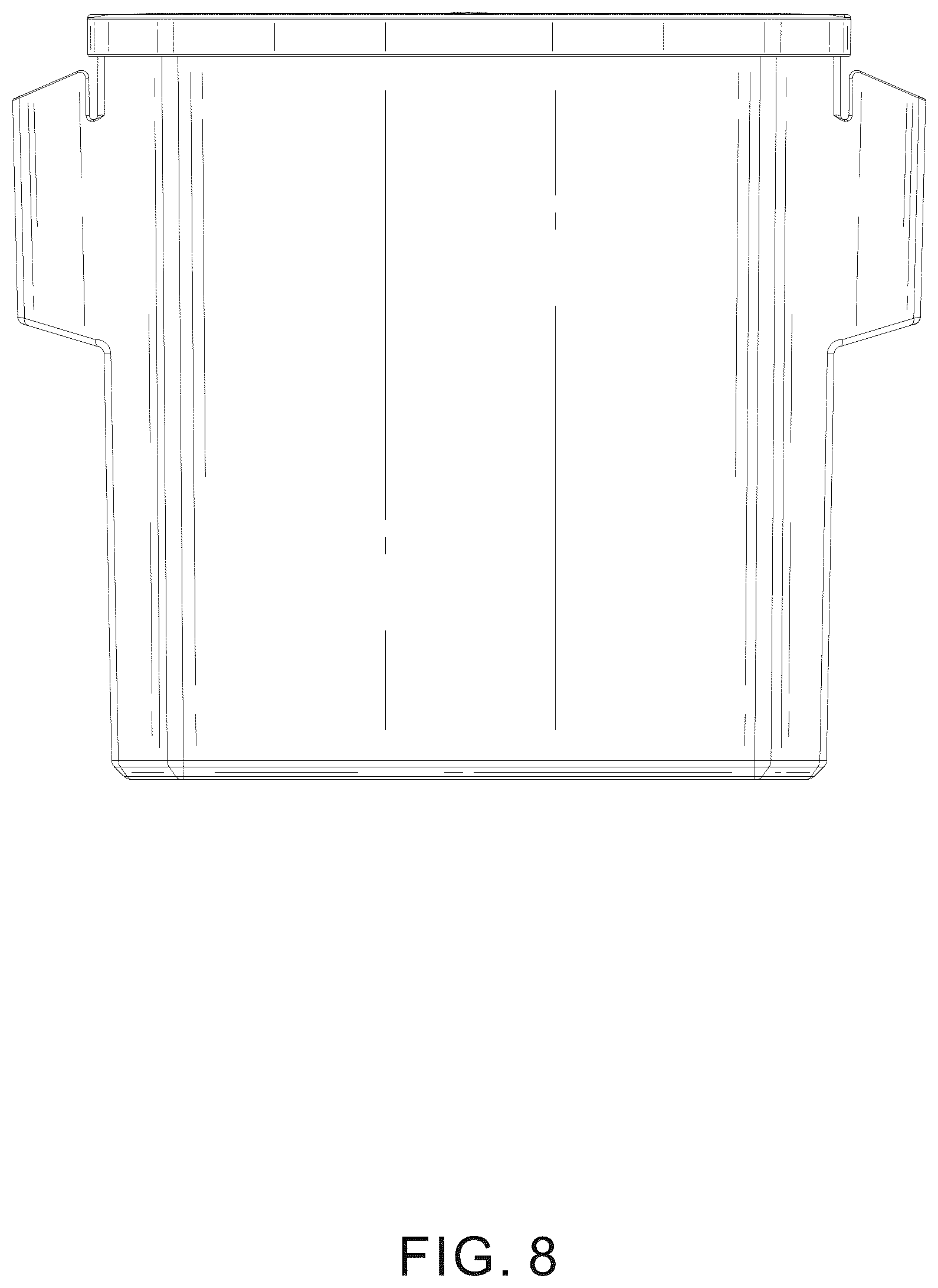 Patent USD1124788 Figure 8 – Cup holder